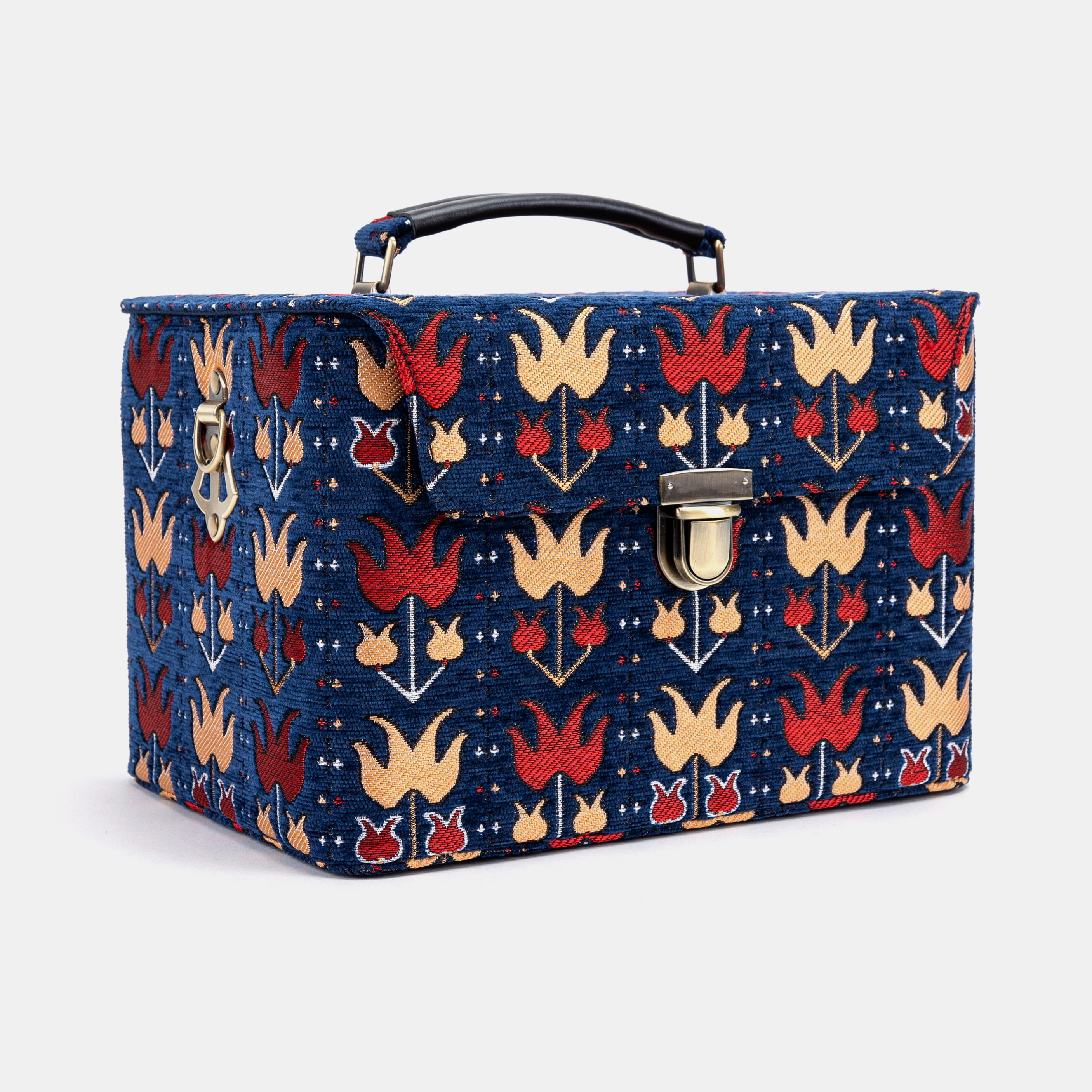 Poppy Bloom Josephine Large Train Case of America front side