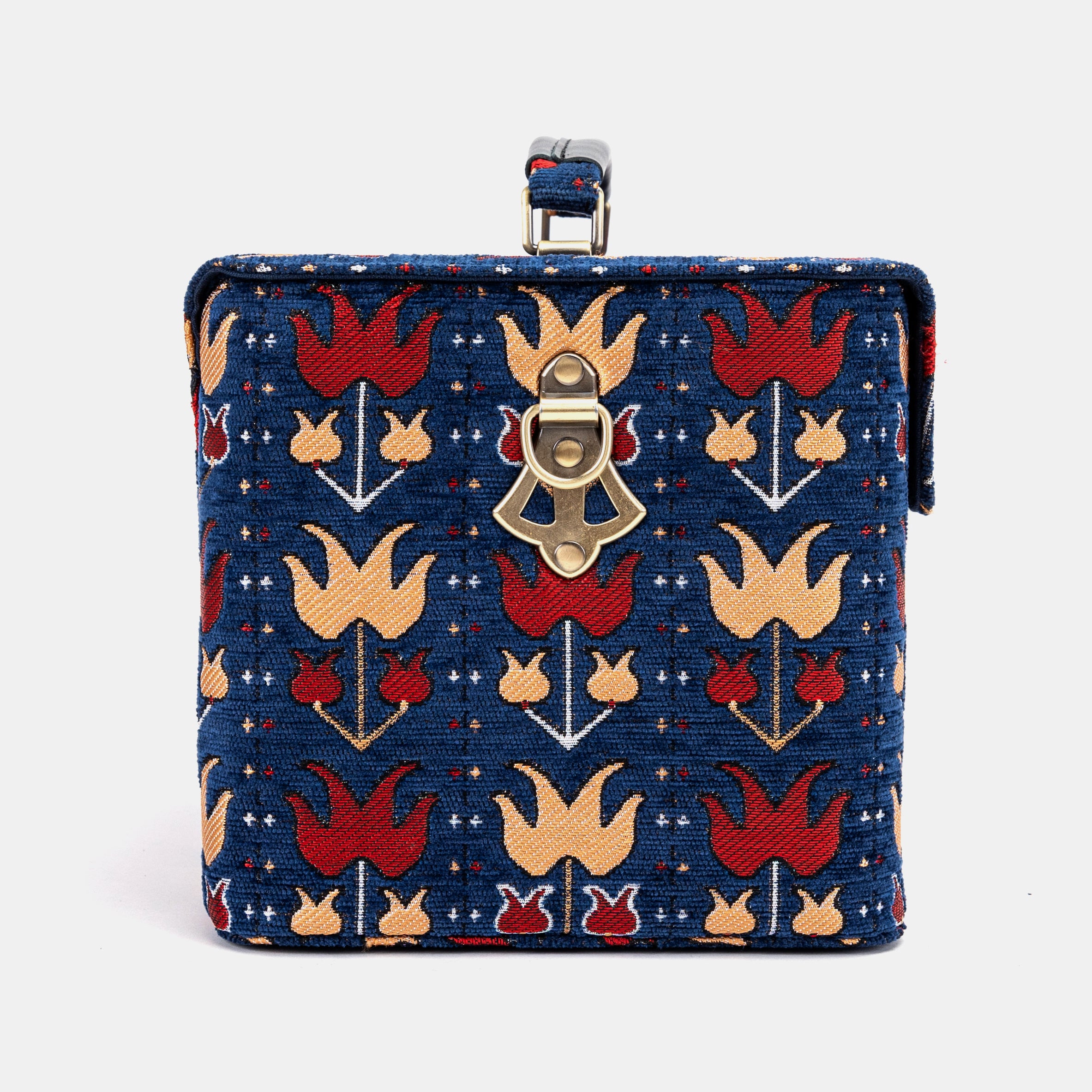 Poppy Bloom Josephine Large Train Case of America side