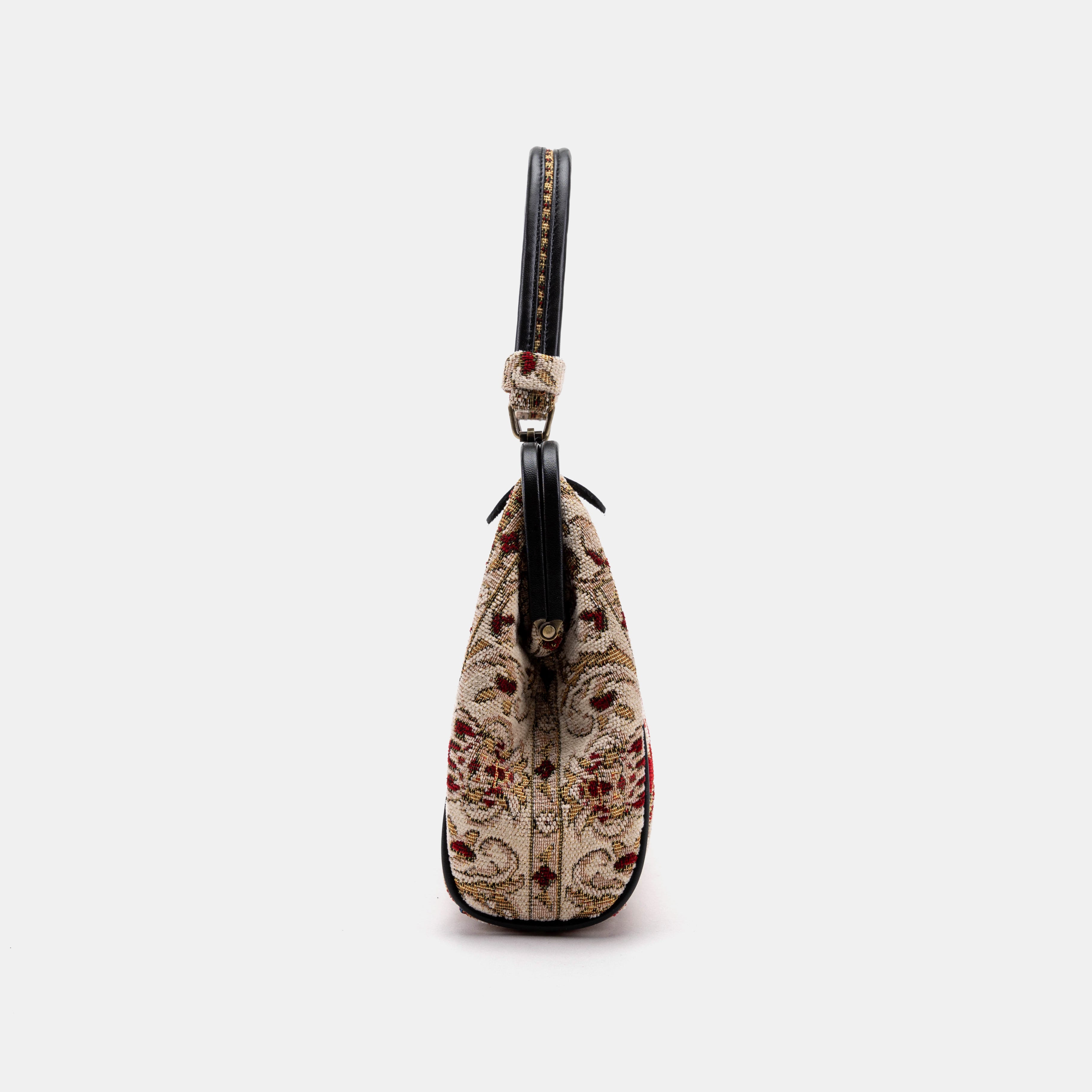 Golden Age Red Alma Satchel side