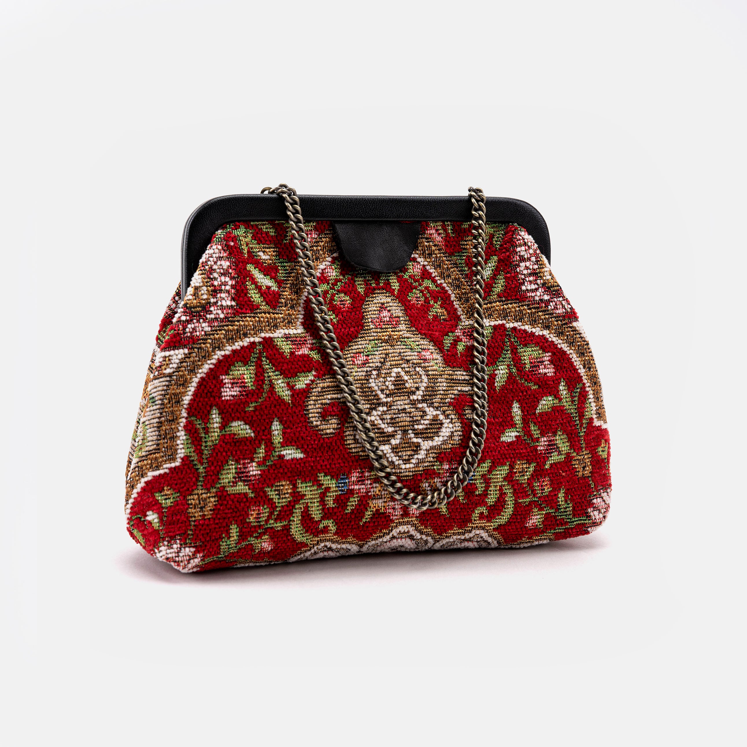 Oriental Red Alma Clutch MAIN