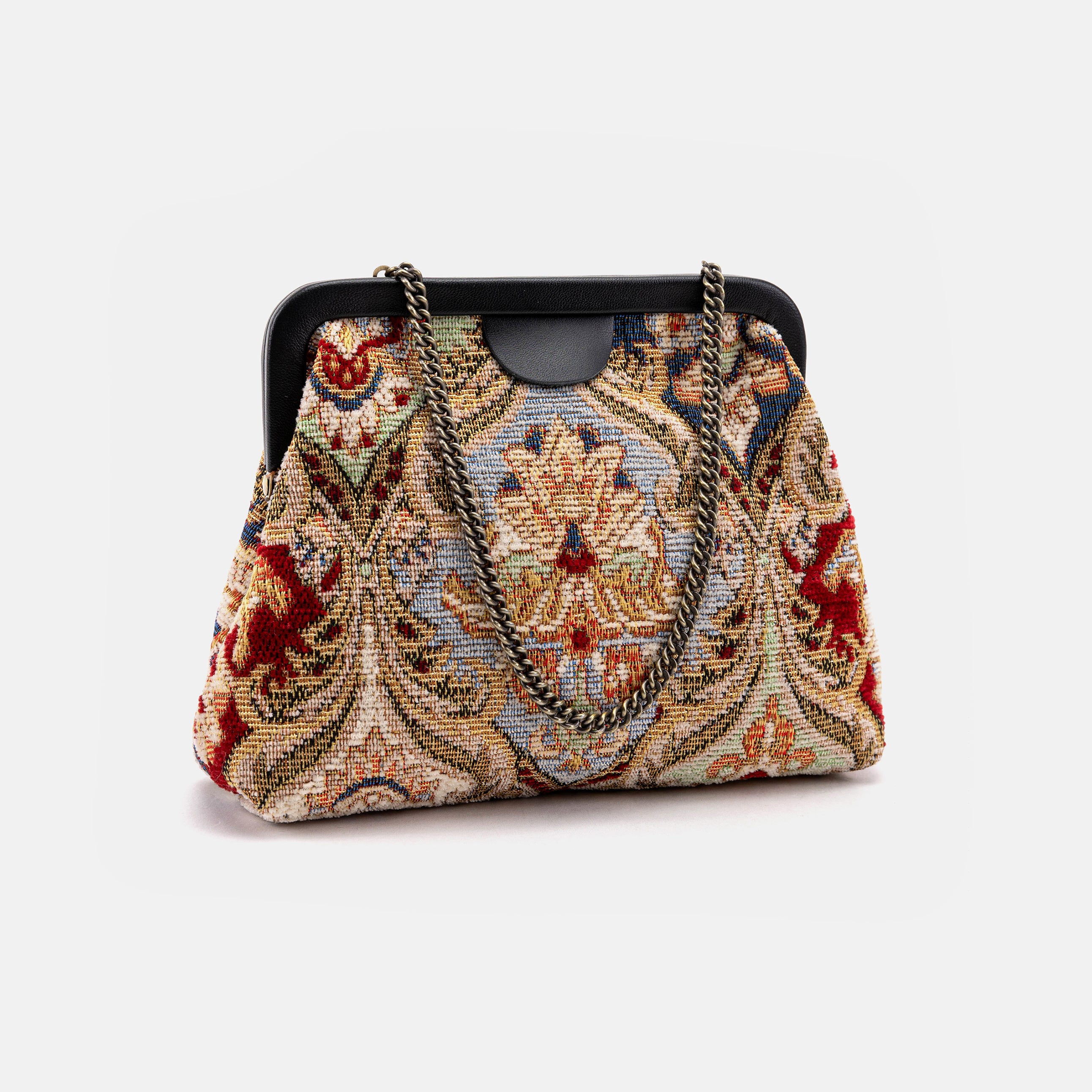 Golden Age Red Alma Evening Clutch Bag main