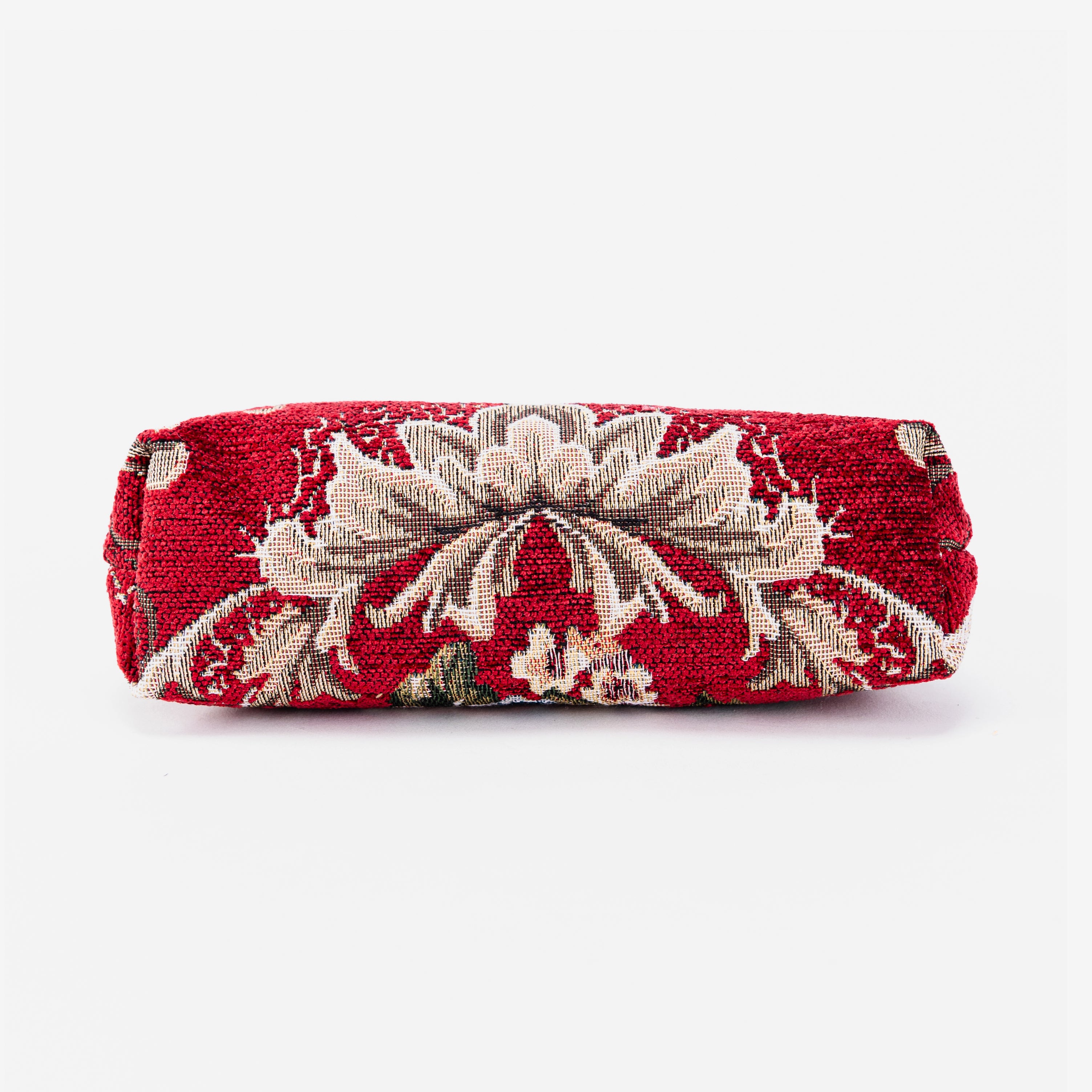Floral Red Alma Carpet Bag of America bottom