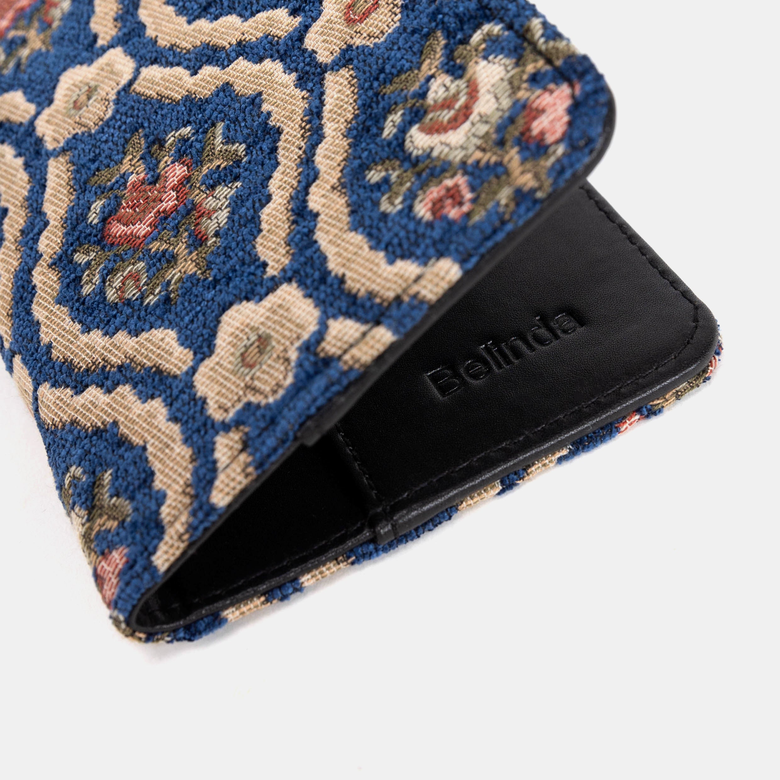 Traditional Blue Checkbook Cover