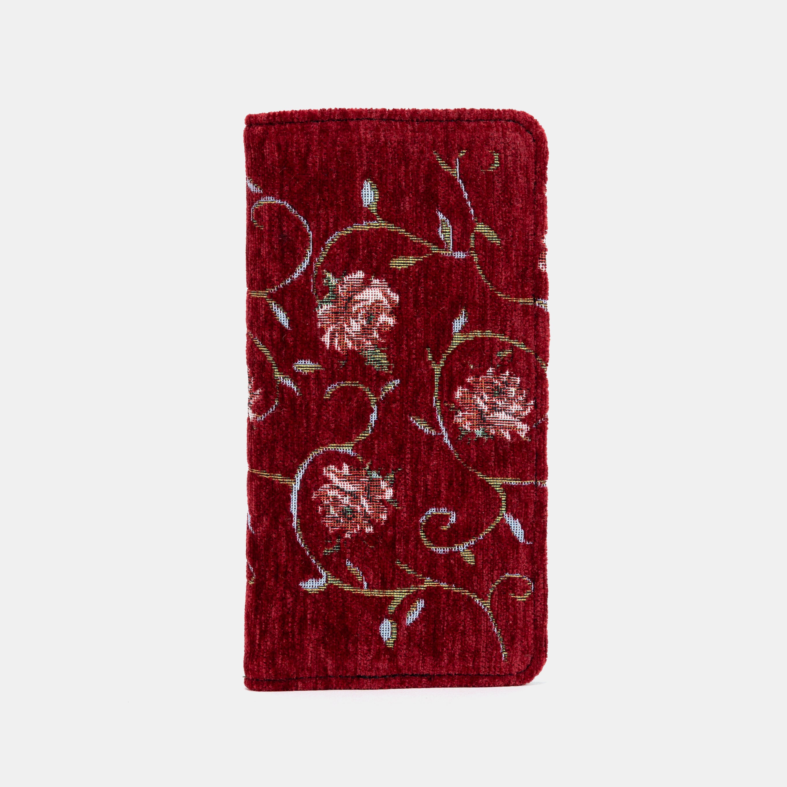 Climbing Rose Red Checkbook Cover