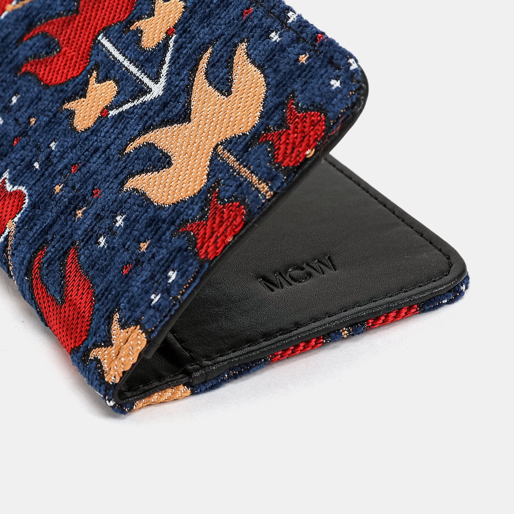 Poppy Bloom Checkbook Cover bottom