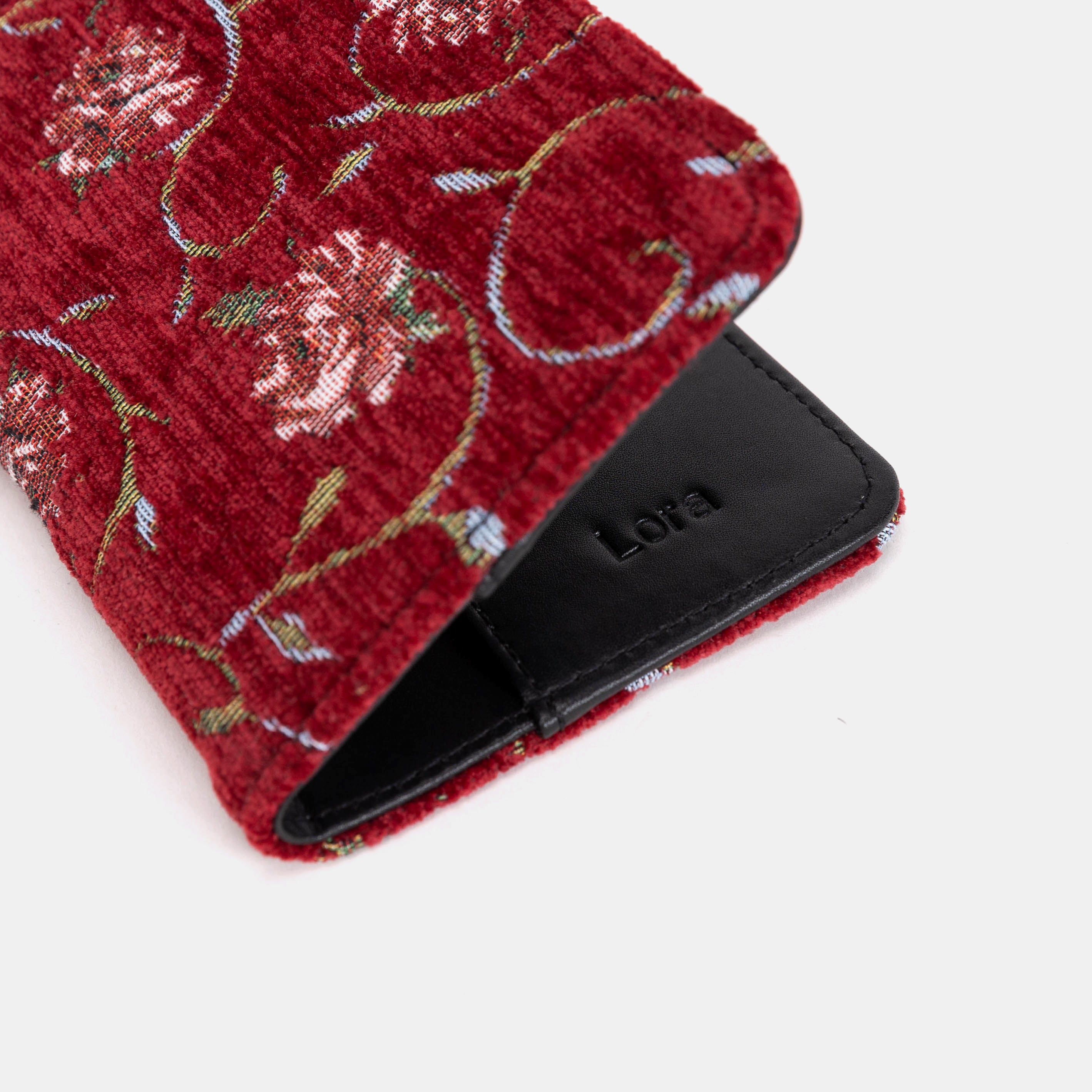 Climbing Rose Red Passport Cover