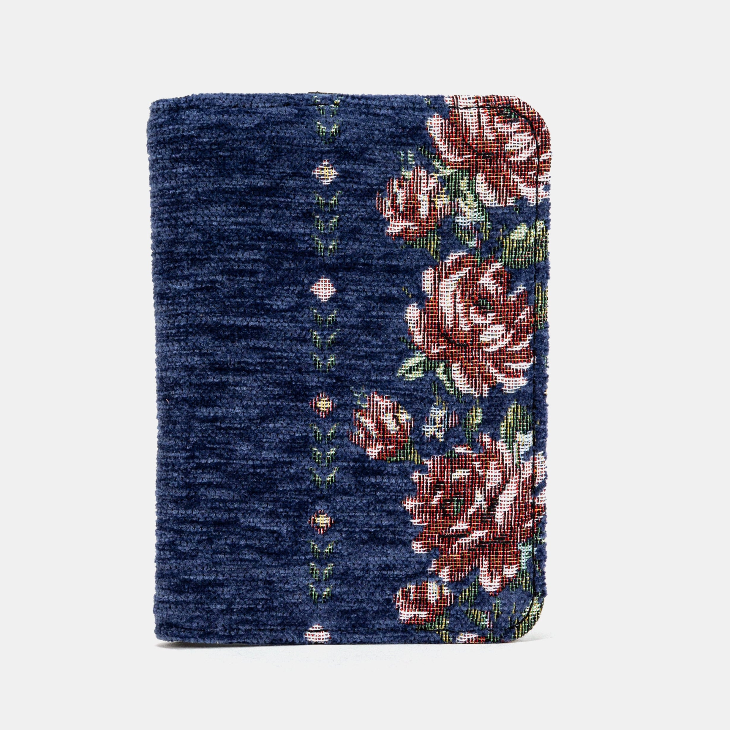 Rose Trail Blue Passport Cover Carpetbag of America main