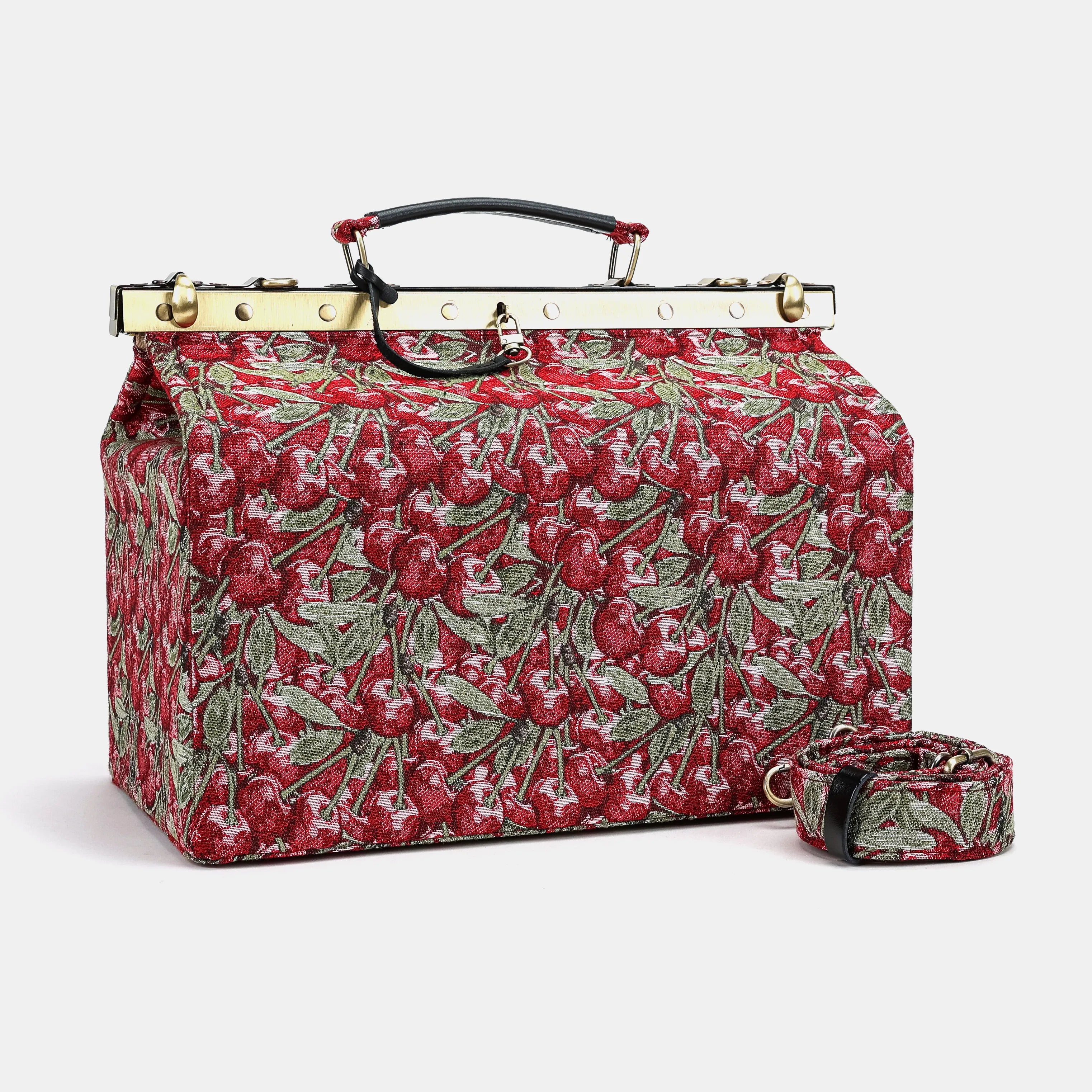 Cherry Cascade Carpet Gladstone Bag primary