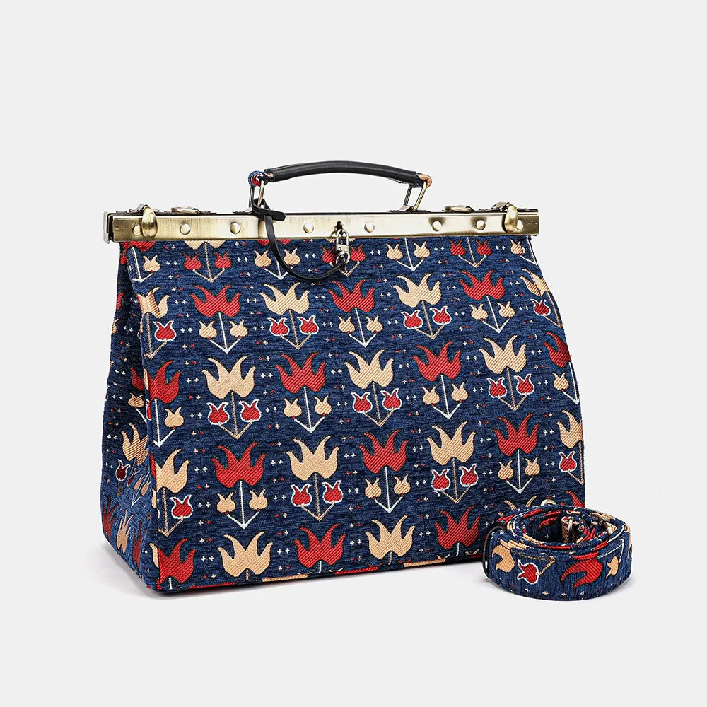 Poppy Bloom Celine Carpet Gladstone Bag