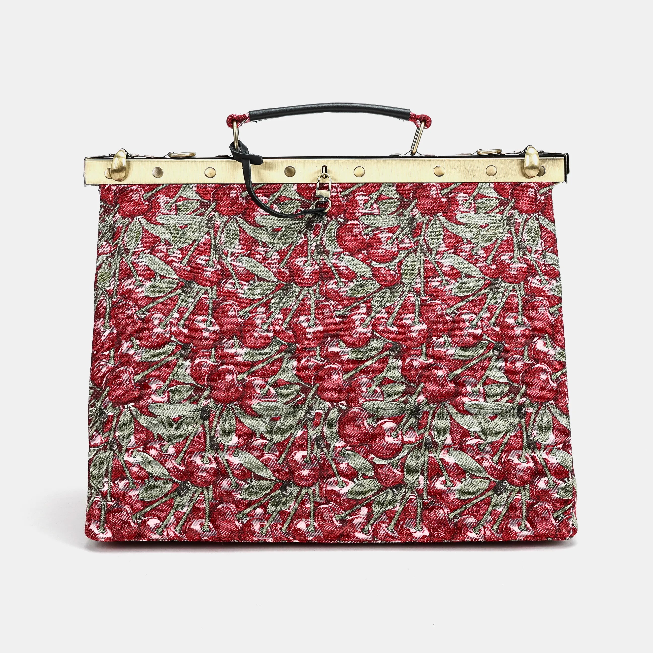 Cherry Cascade Carpet Gladstone Bag main