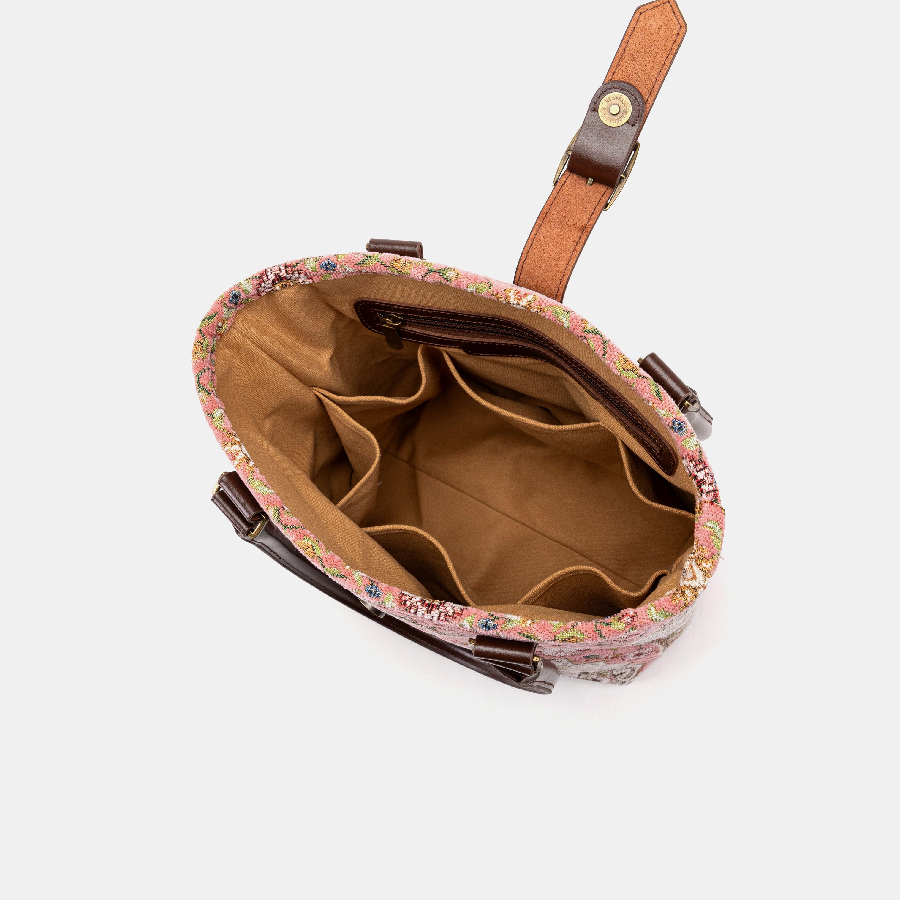 Oriental Pink Everyday Tote inside