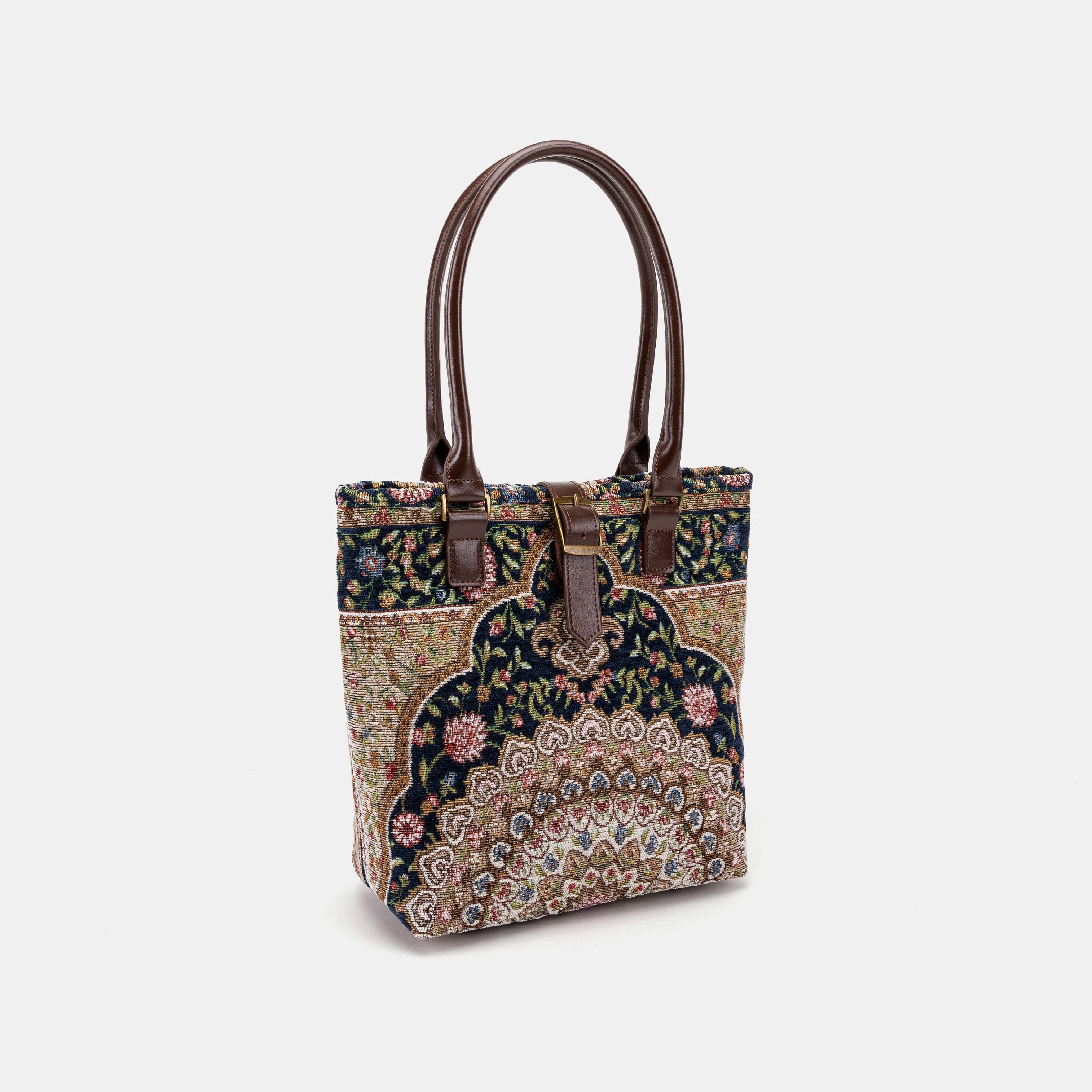 Oriental Navy Everyday Tote front side