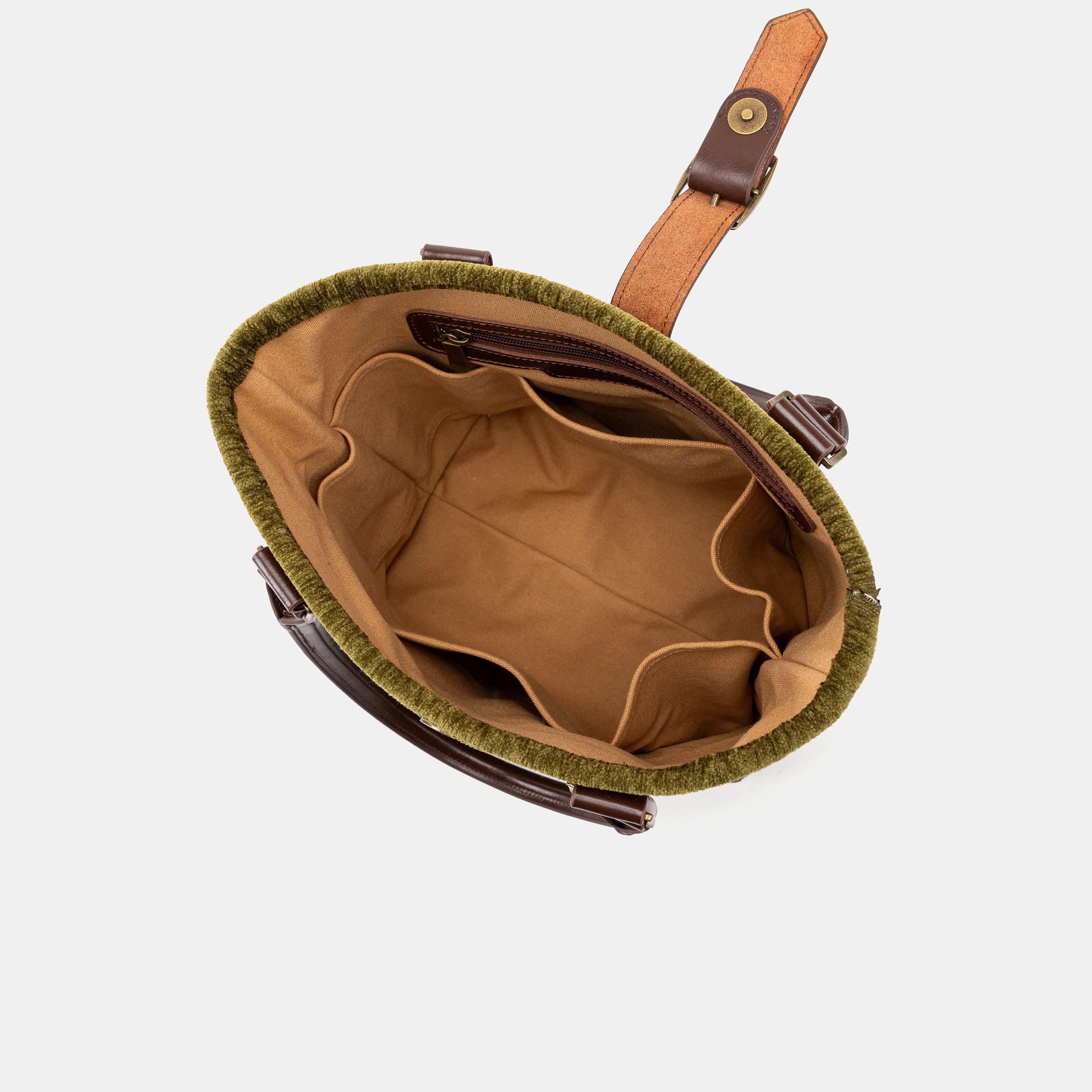 Bouquet Avocado Everyday Tote inside