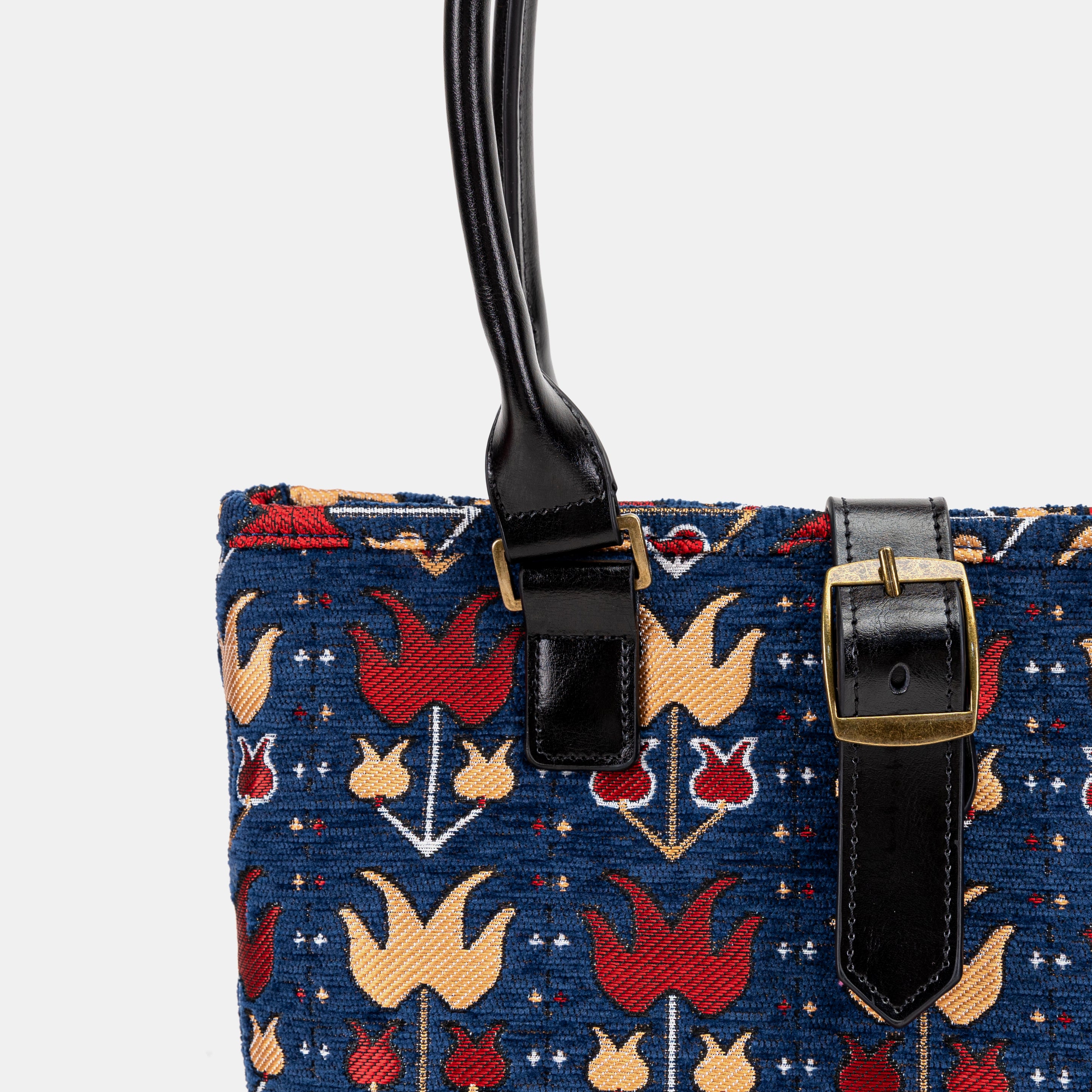 Poppy Bloom Everyday Tote Bag detail