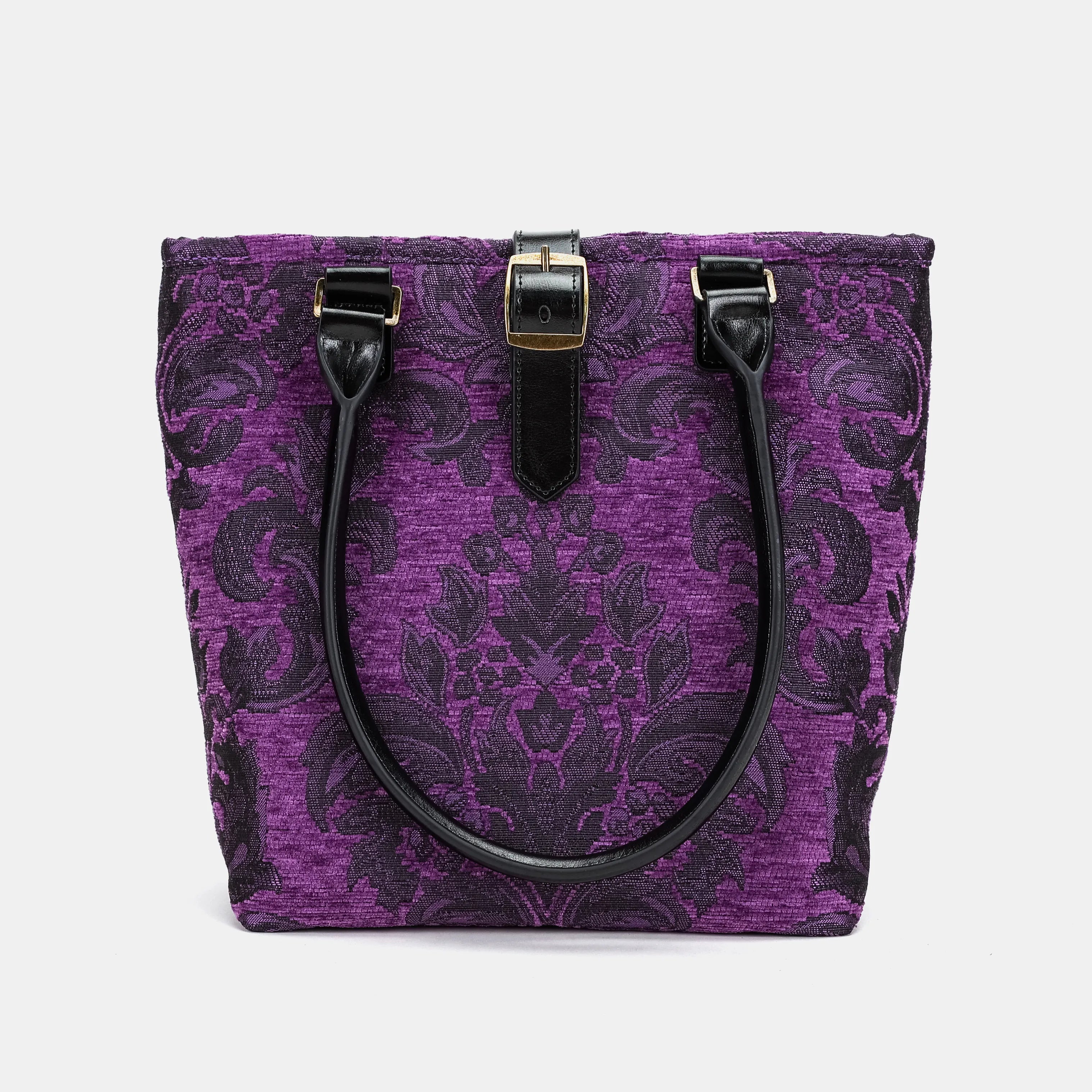 Victorian Blossom Purple Everyday Tote Bag front
