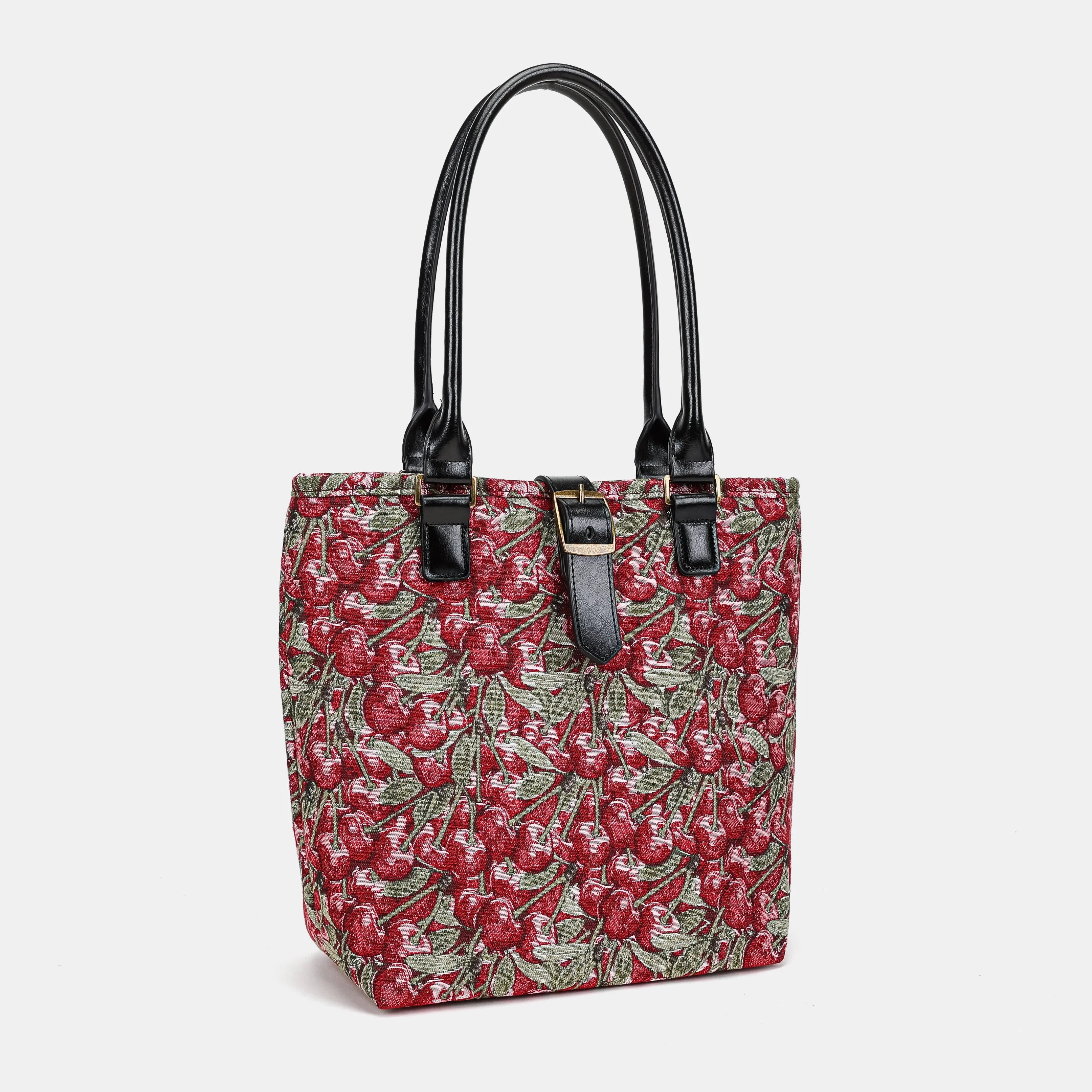 Cherry Cascade Everyday Tote Bag front
