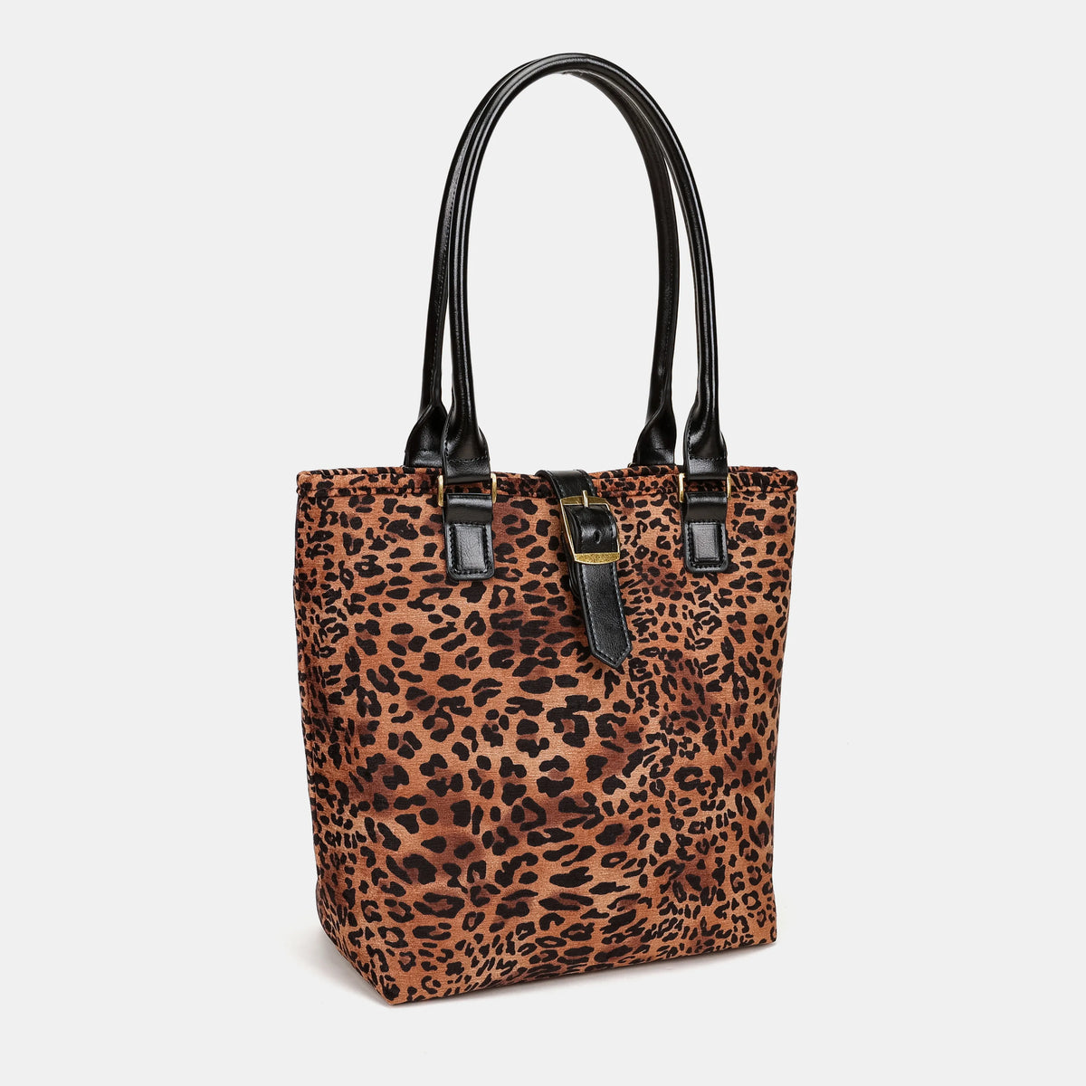 Leopard Classic Everyday Tote Carpetbag of America front side