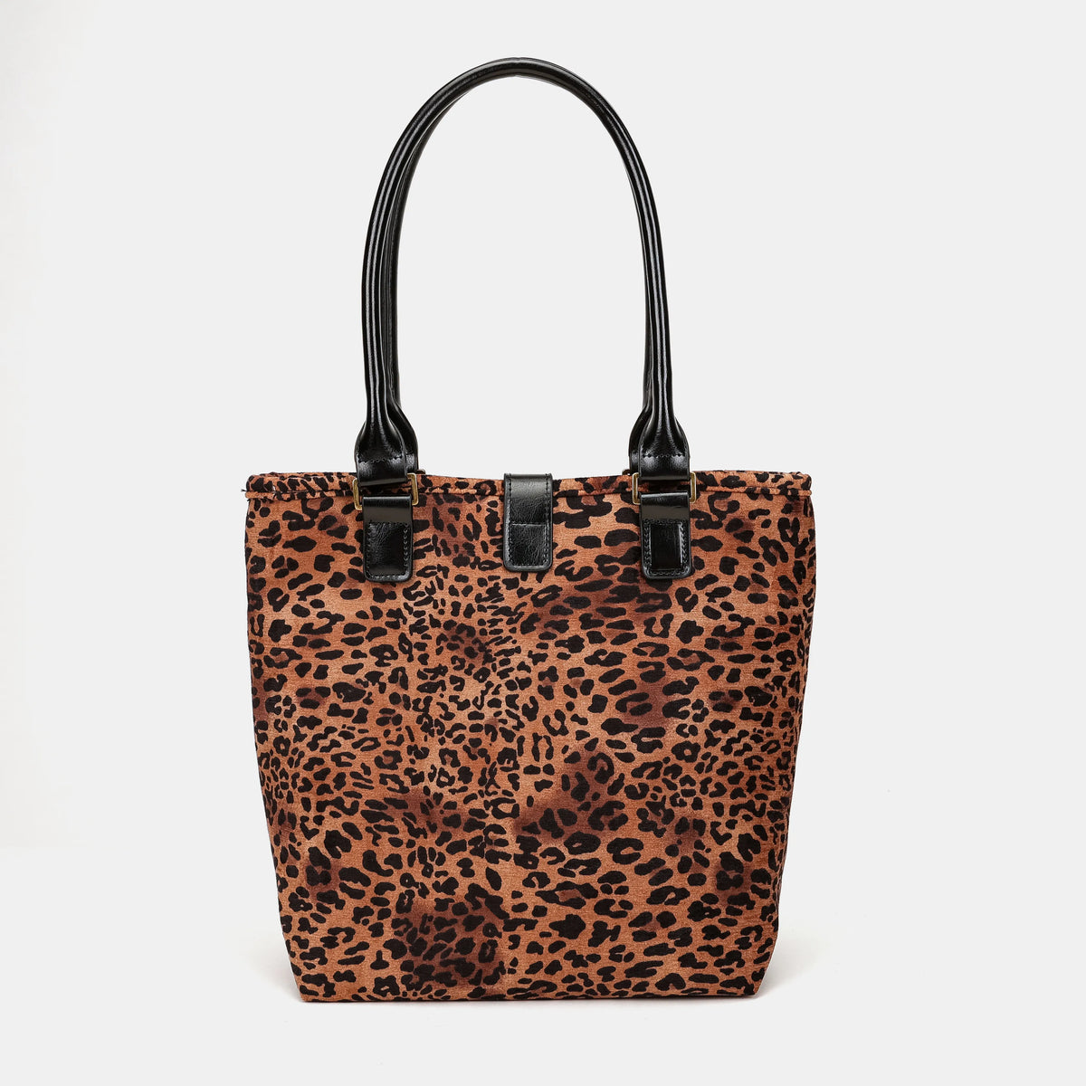 Leopard Classic Everyday Tote Carpetbag of America back
