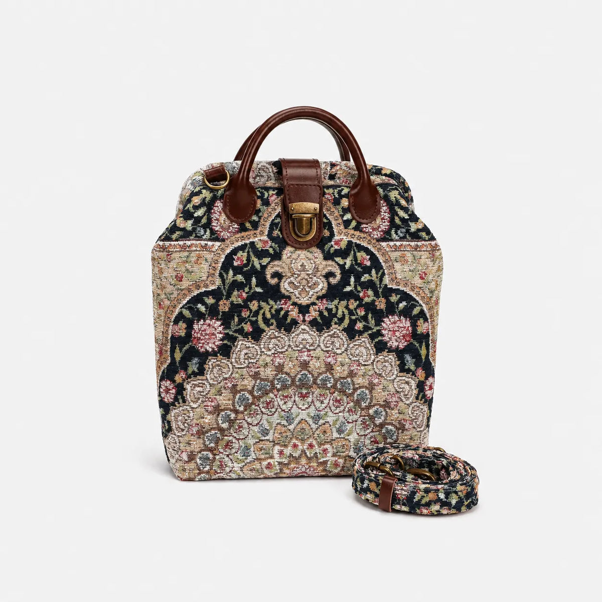 Oriental Navy Everyday Backpack Carpetbag of America main