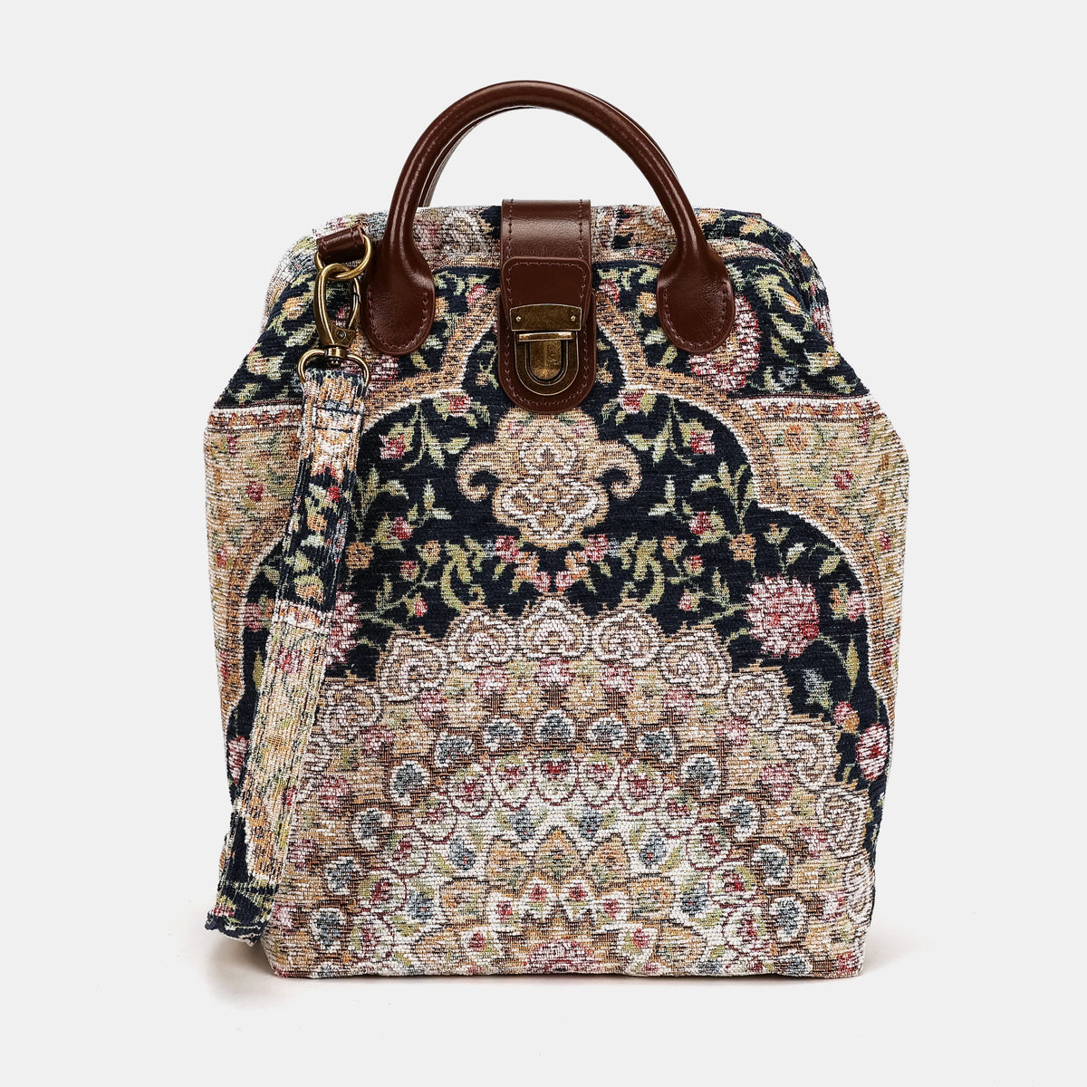 Oriental Navy Everyday Backpack Carpetbag of America overview