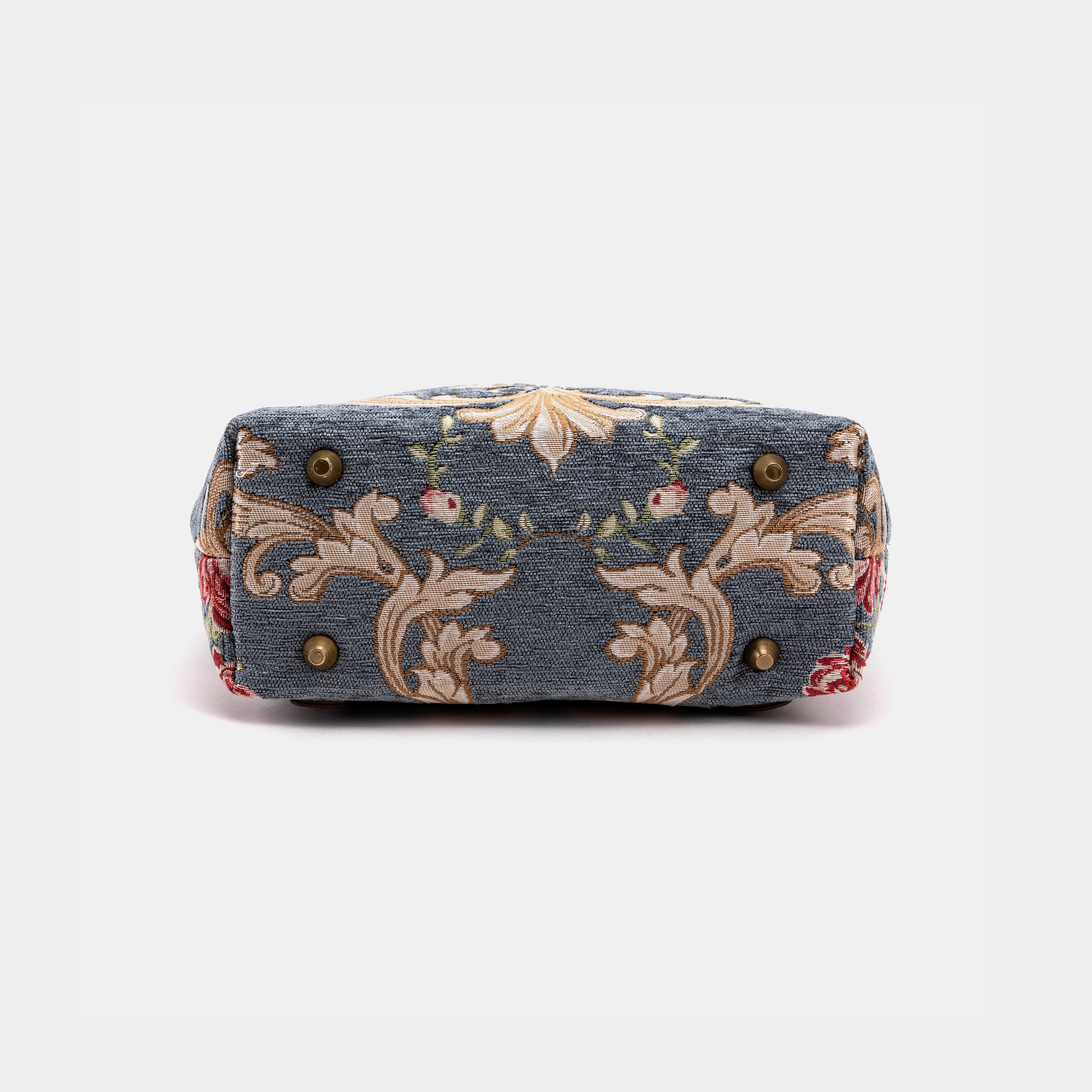 Baroque Garden Grey Carpet Everyday Backpack Carpetbag of America bottom