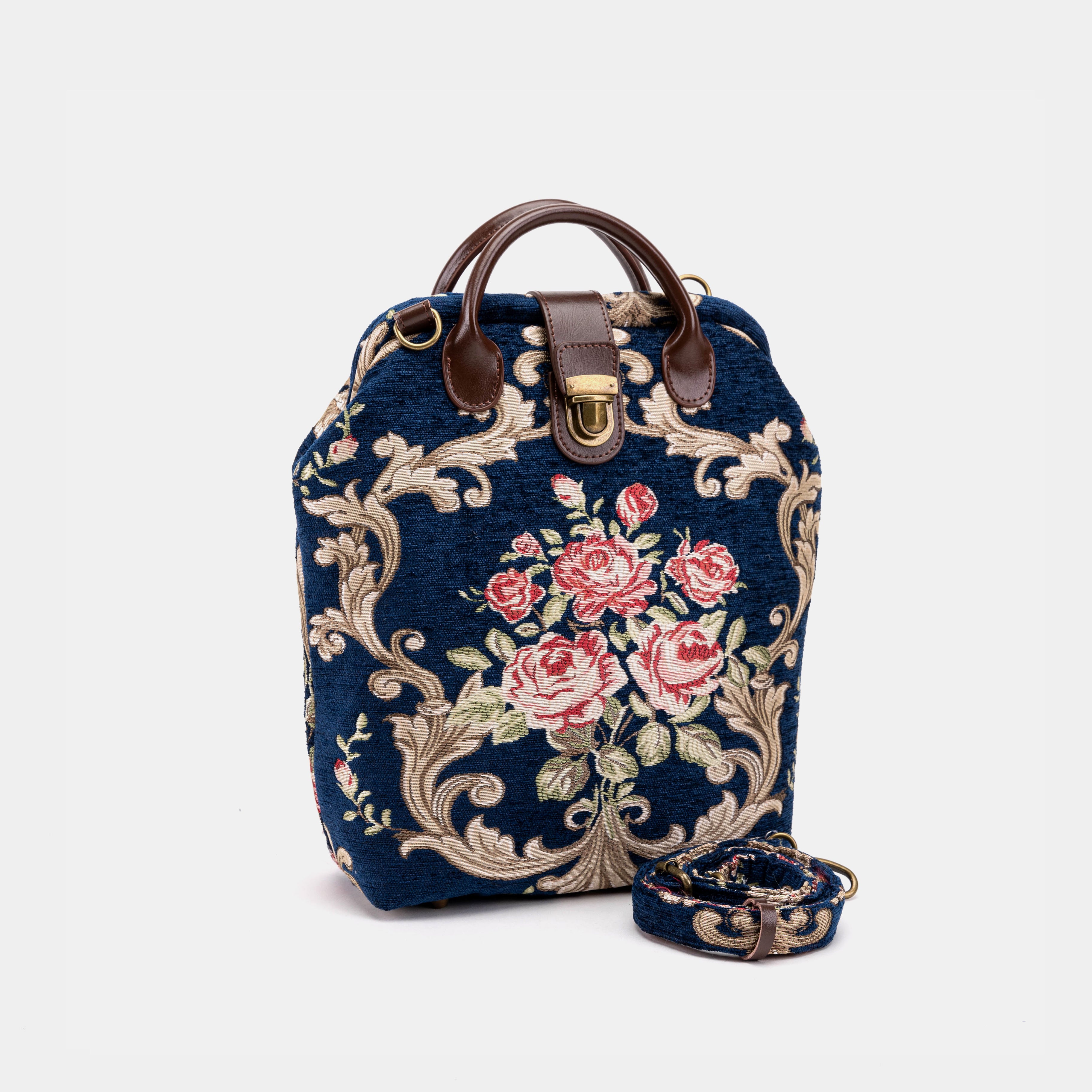 Baroque Garden Blue Carpet Everyday Backpack Carpetbag of America main