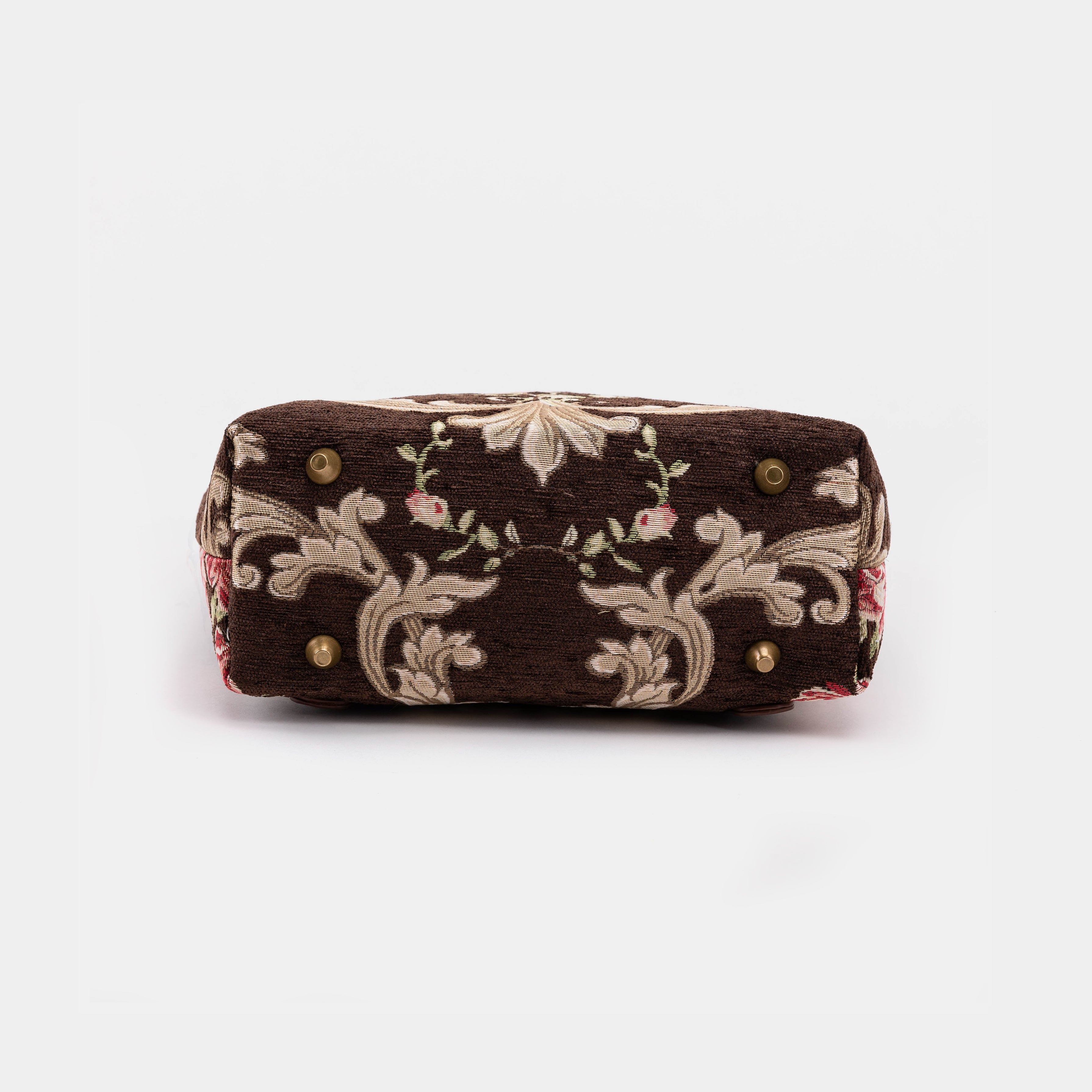 Baroque Garden Brown Carpet Everyday Backpack Carpetbag of America bottom