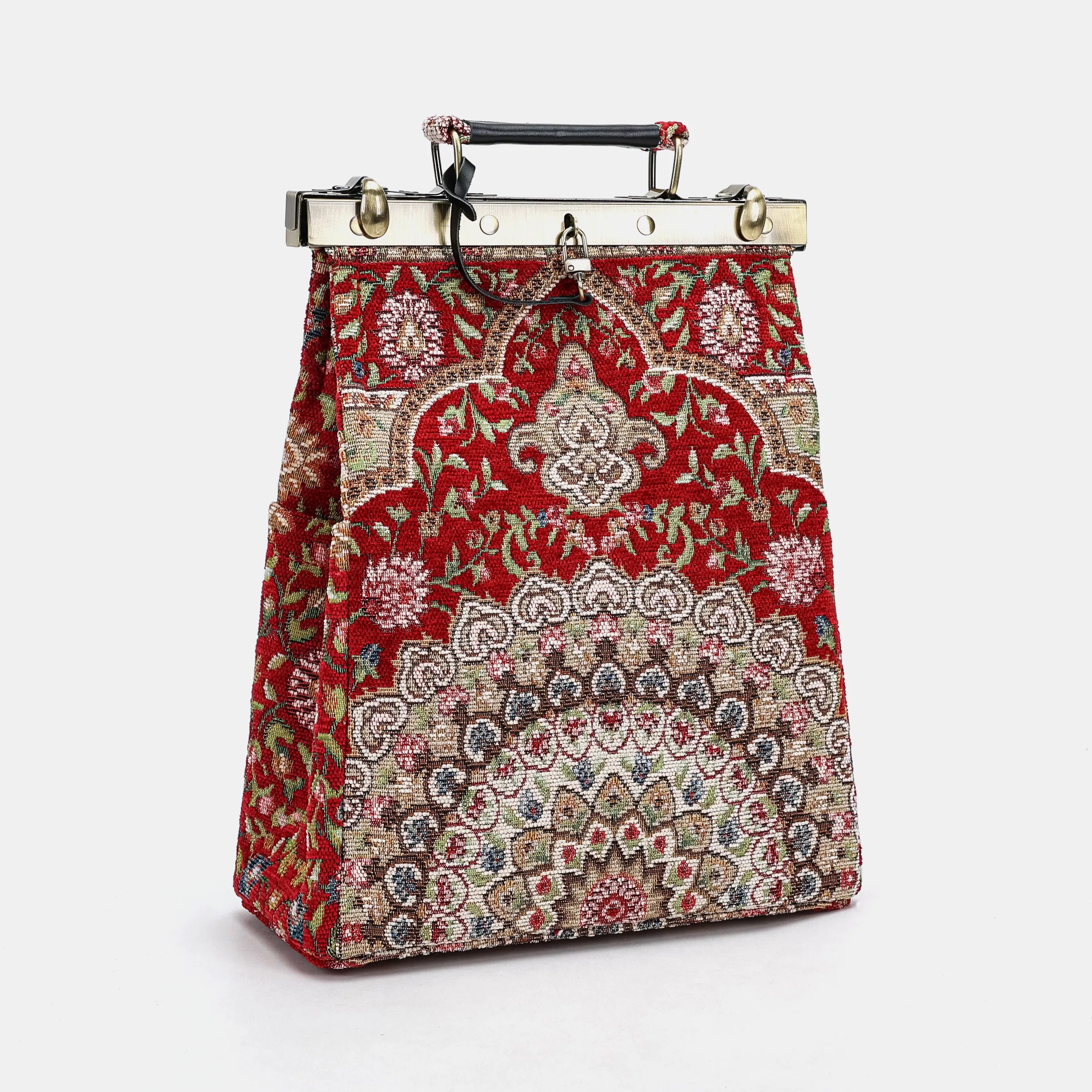 Oriental Red Helena Carpet Gladstone Backpack of America side