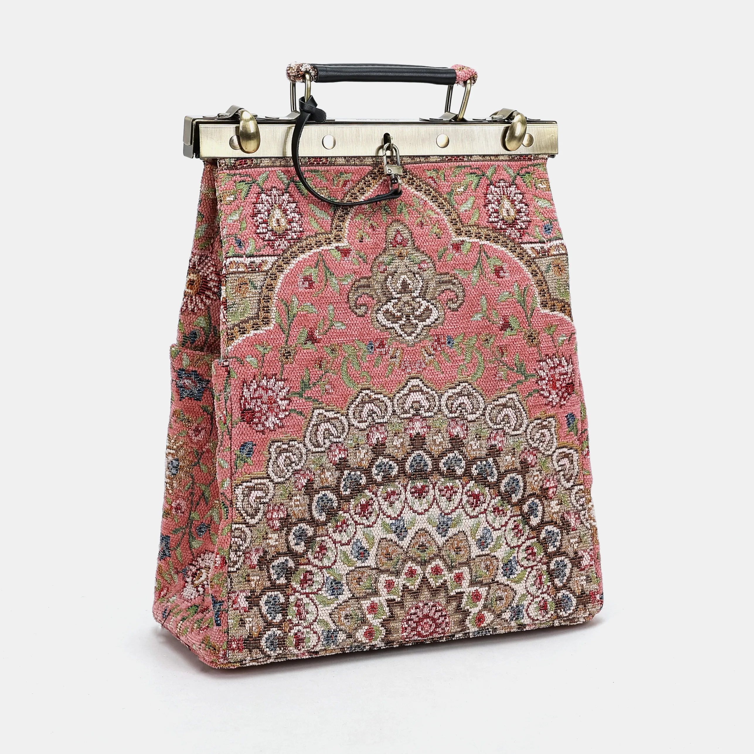 Oriental Pink Helena Carpet Gladstone Backpack of America side