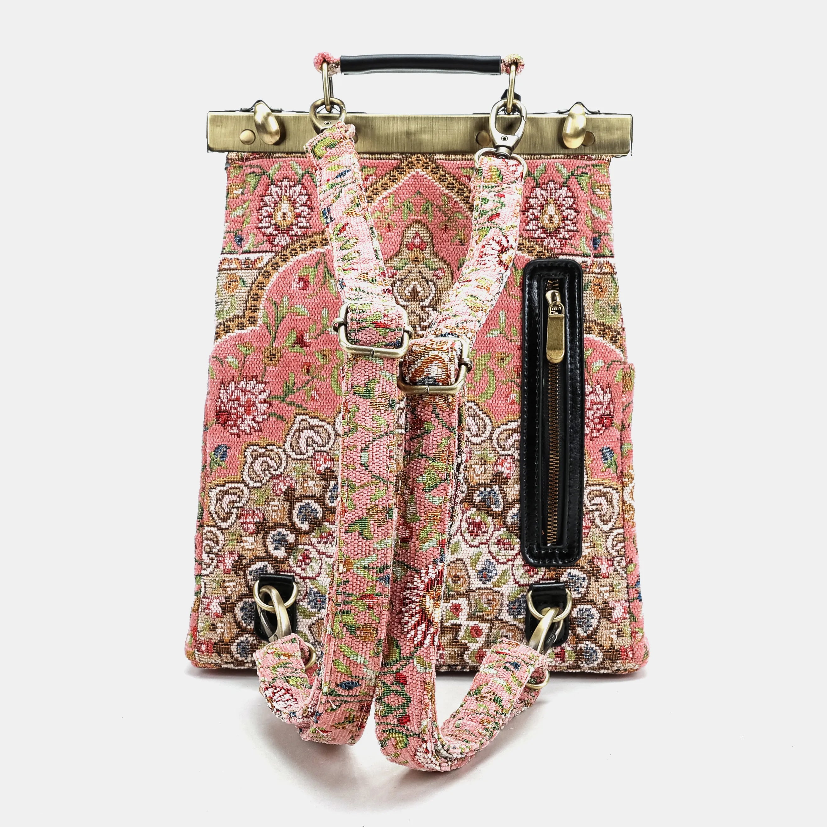 Oriental Pink Helena Carpet Gladstone Backpack of America back