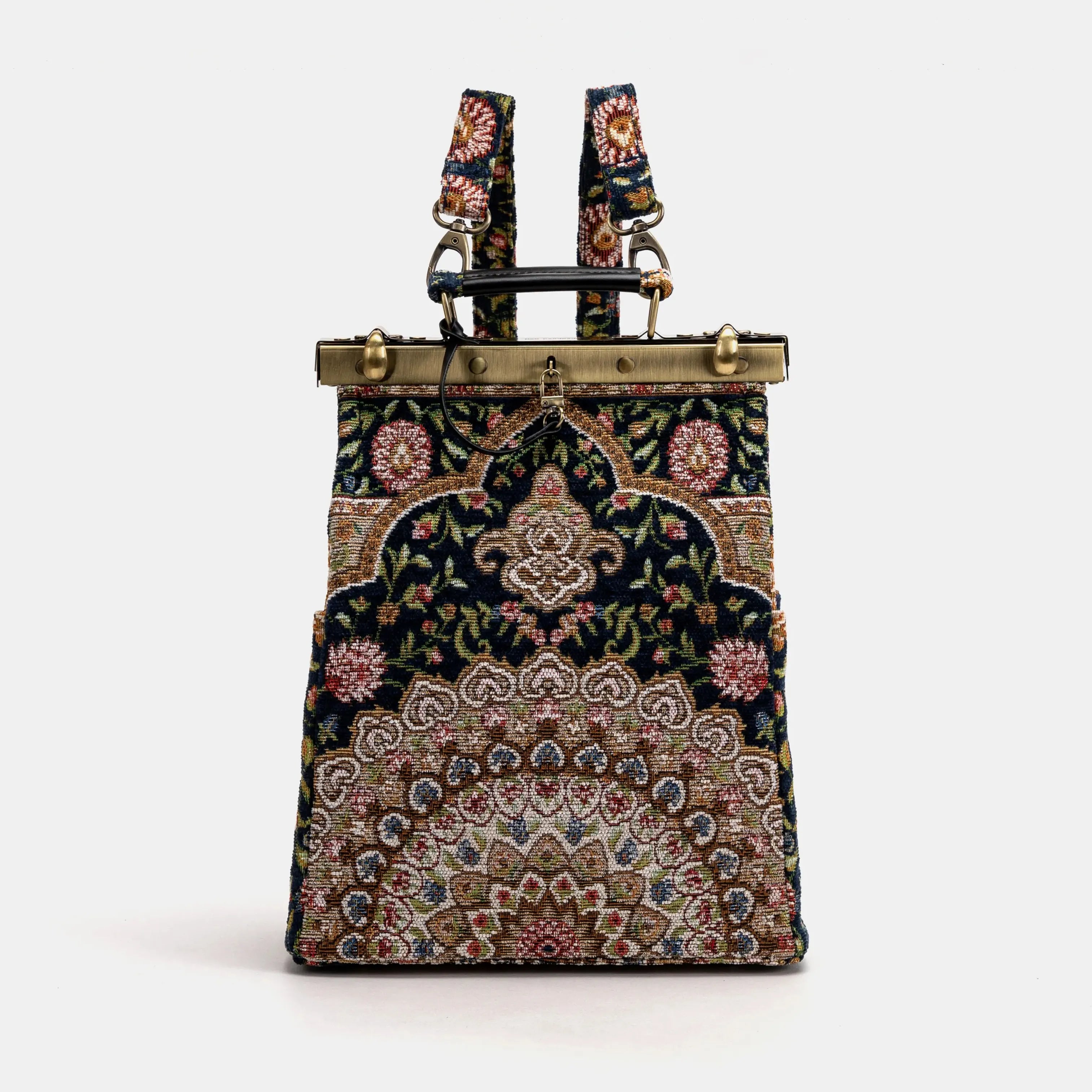 Oriental Navy Helena Carpet Gladstone Backpack of America main