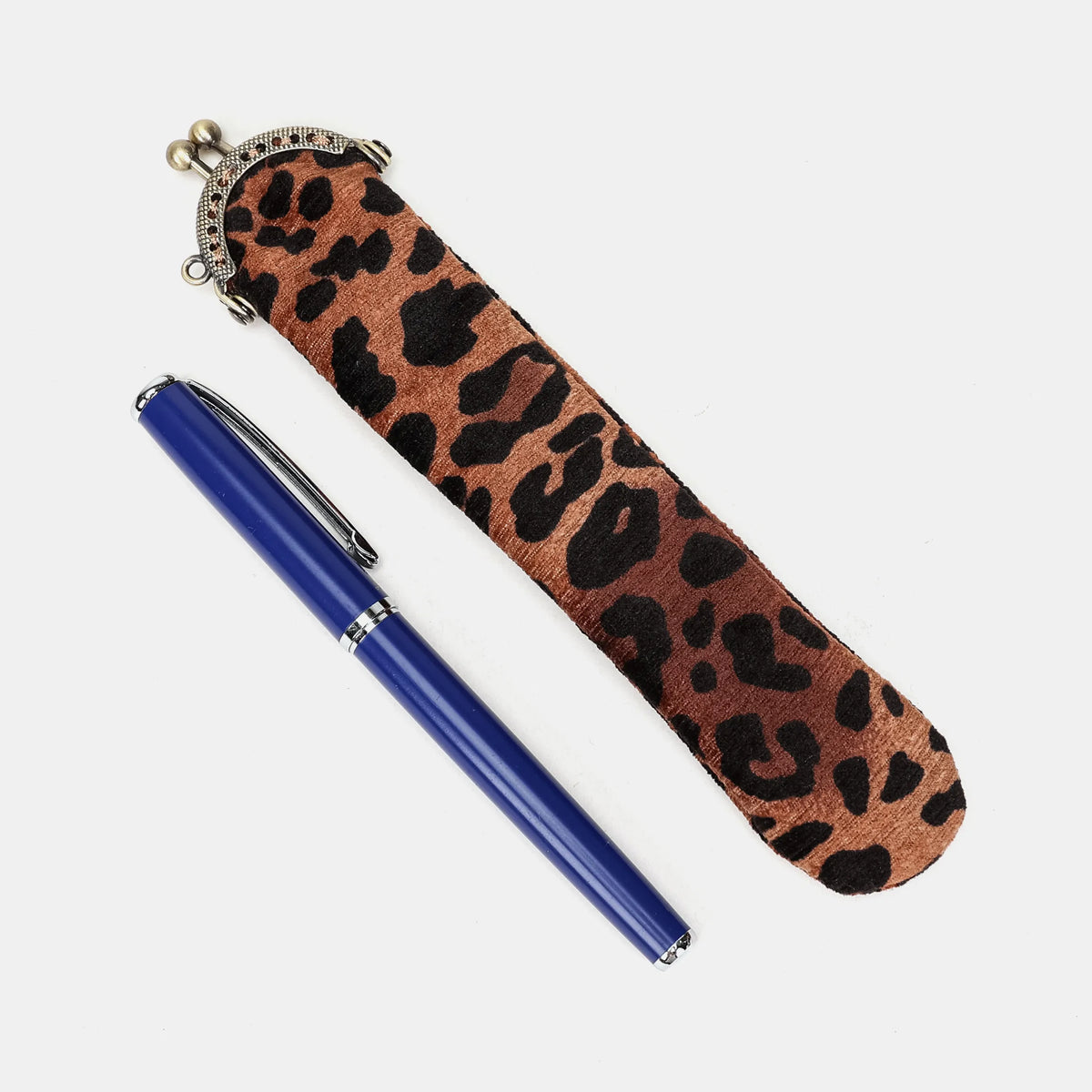 Leopard Classic Solo Pen Case of Carpetbag America main