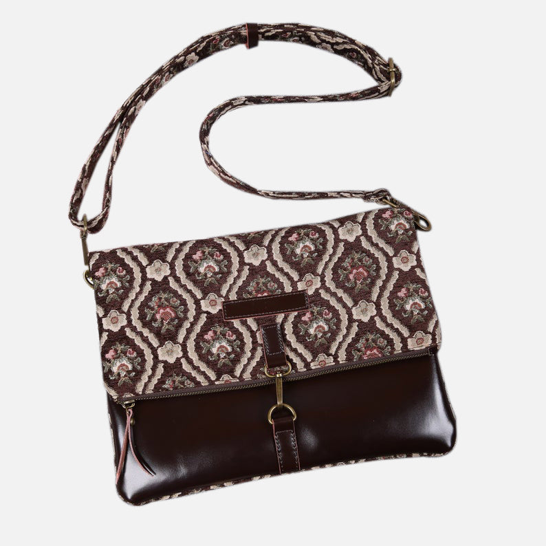 Traditional Coffee Color carpet bag MCW Handmade