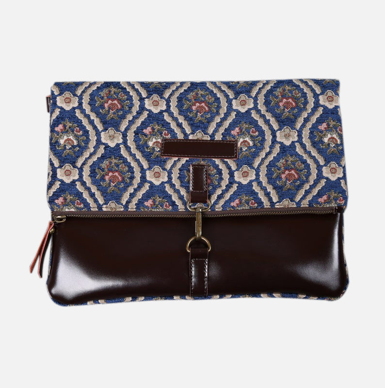 Traditional Blue Color carpet bag MCW Handmade