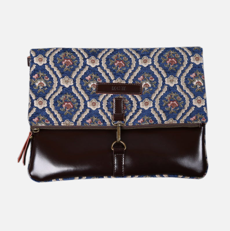 Traditional Blue Color carpet bag MCW Handmade-3