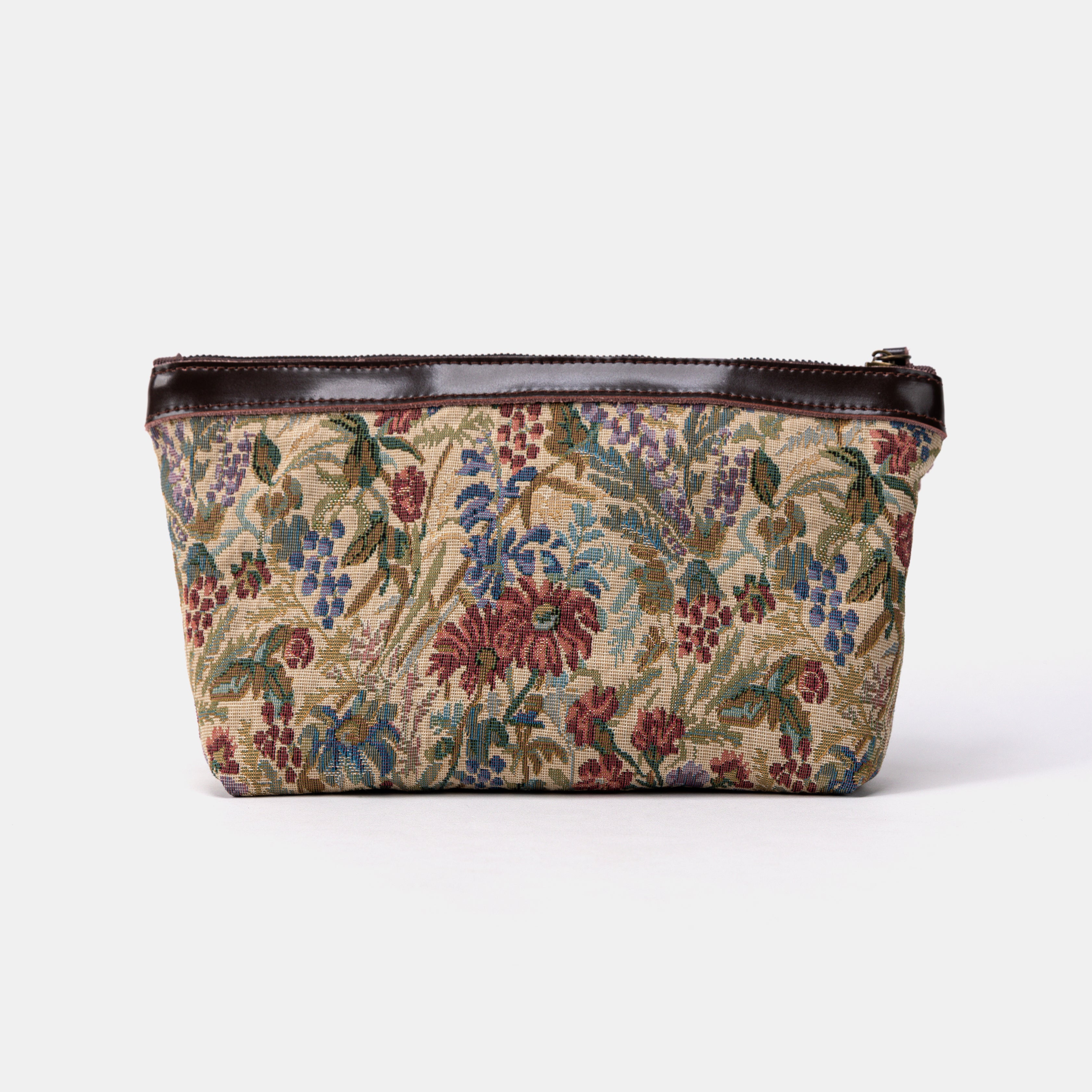 Spring Valley Mint Carpet Makeup Bag Back