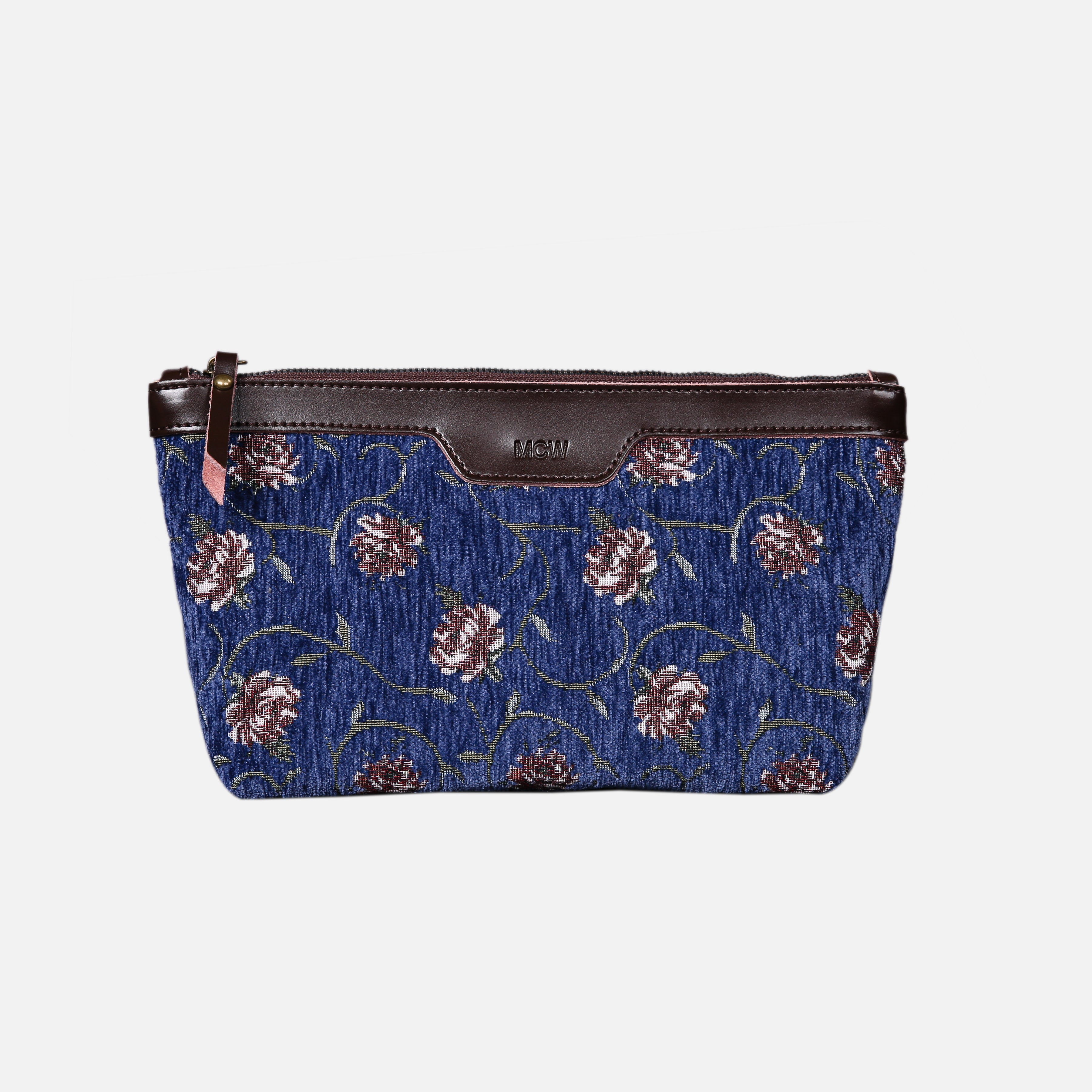 Climbing Rose Carpet Makeup Bag carpet bag MCW Handmade-3