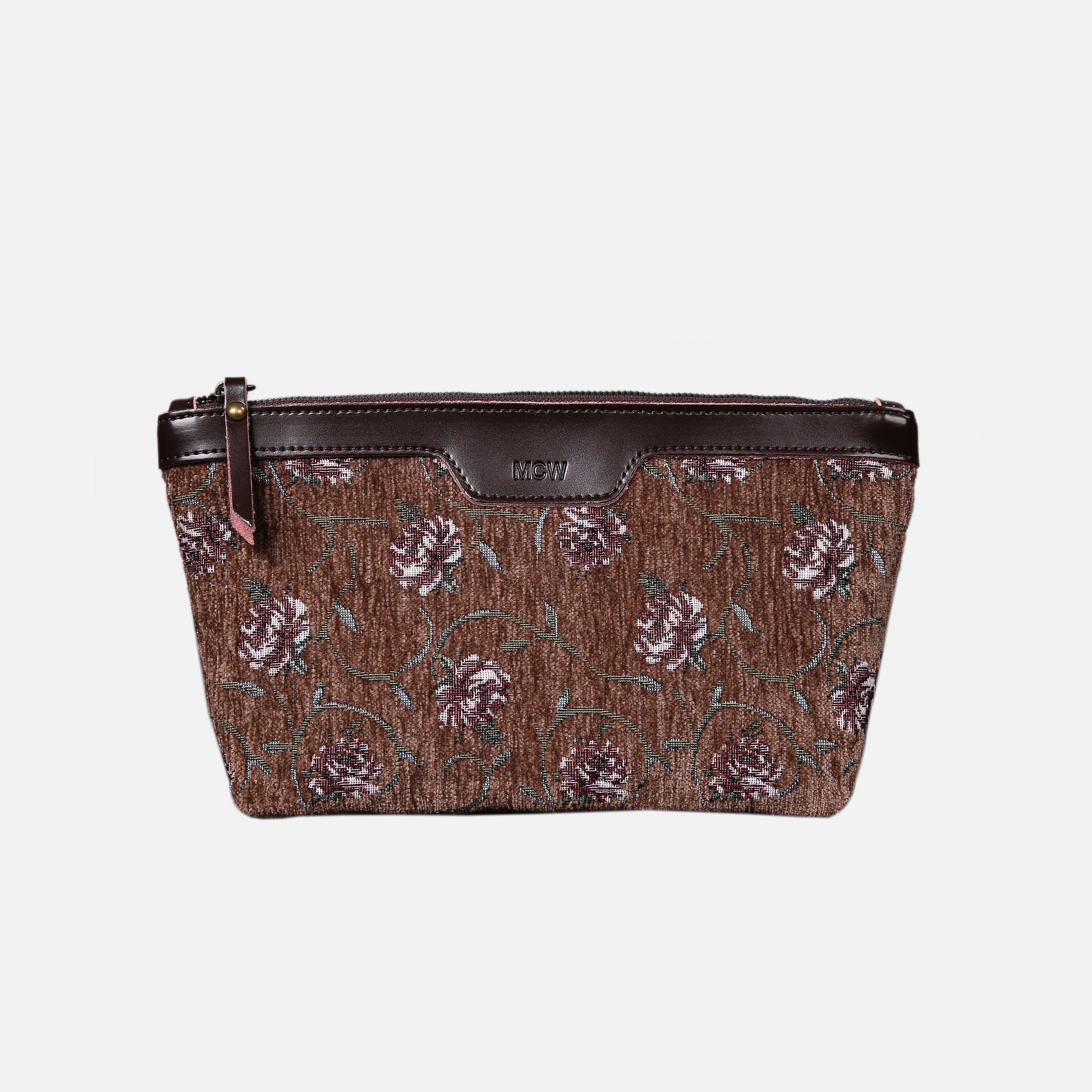 Climbing Rose Carpet Makeup Bag carpet bag MCW Handmade-1