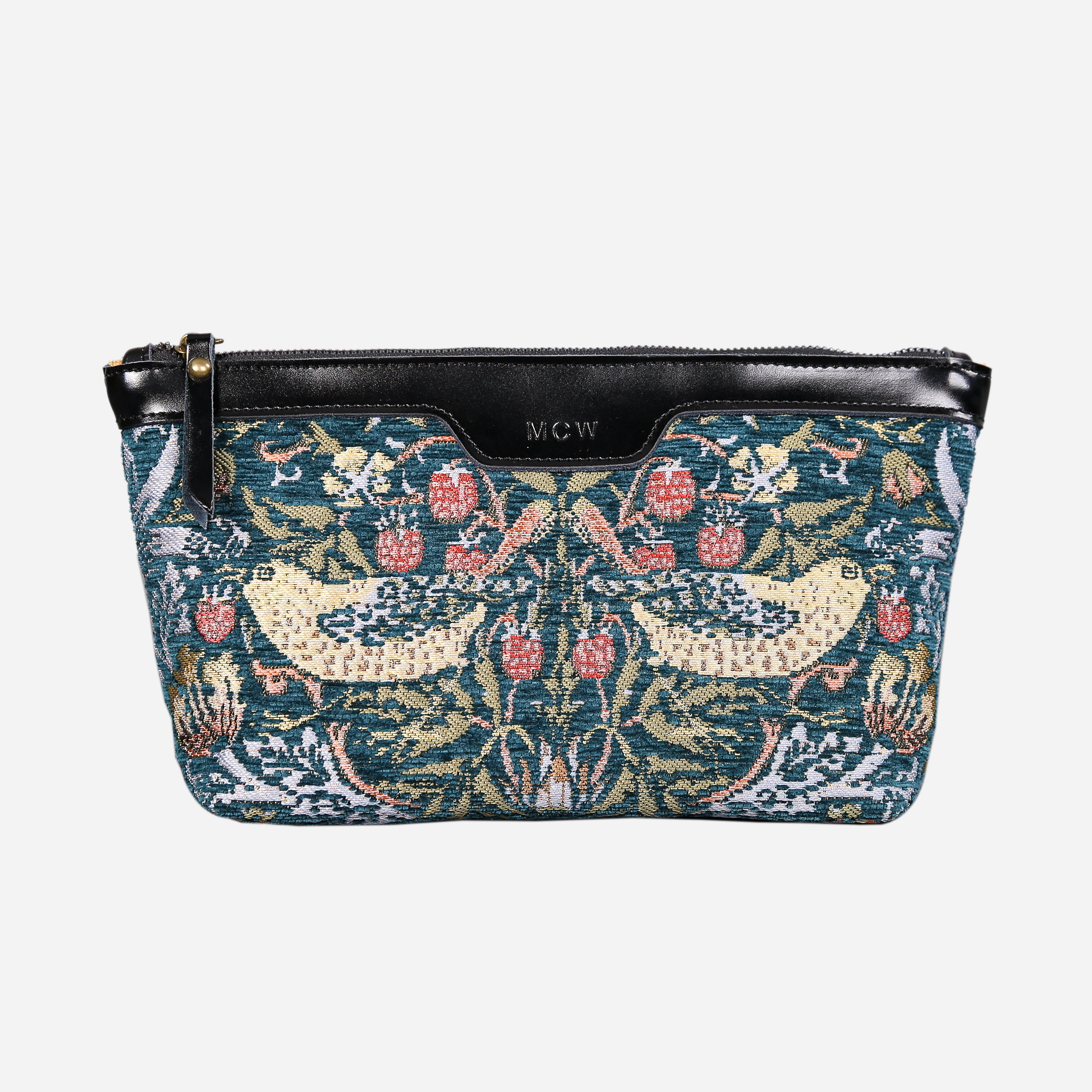 Strawberry Thief Carpet Makeup Bag carpet bag MCW Handmade