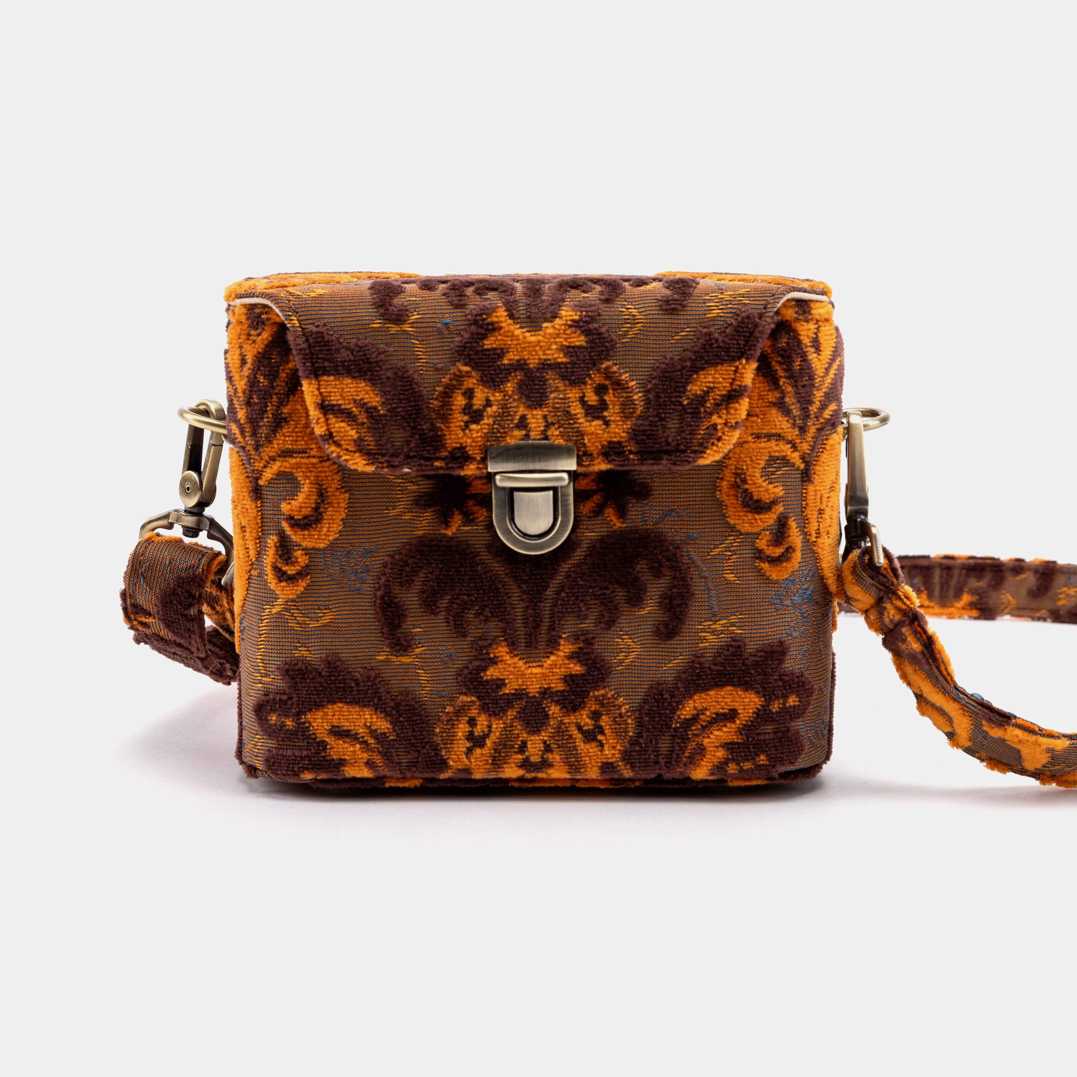 Burnout Velvet Revival Sienna Emma Small Train Case of America front