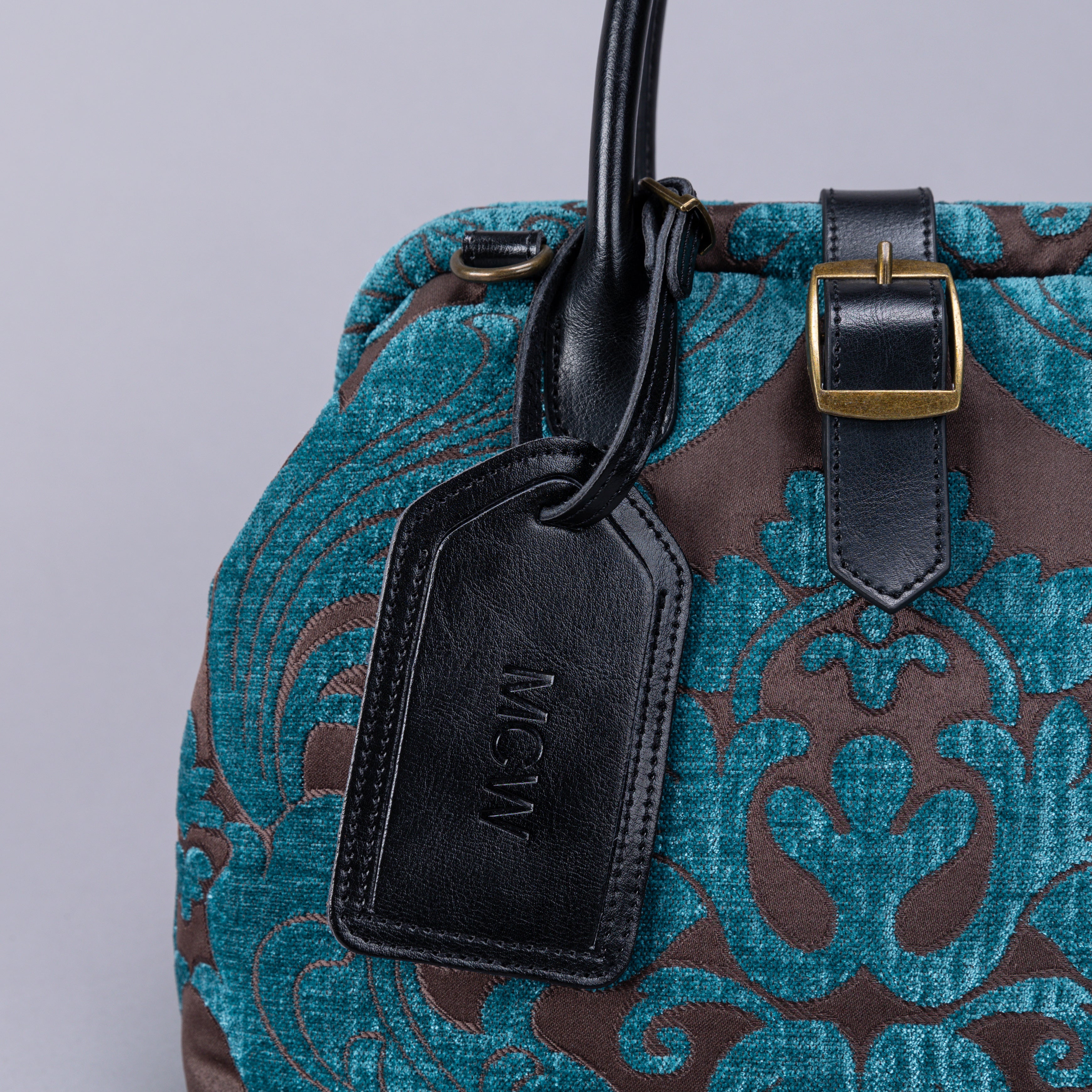 Personalized Leather Luggage Tag MCW Handmade