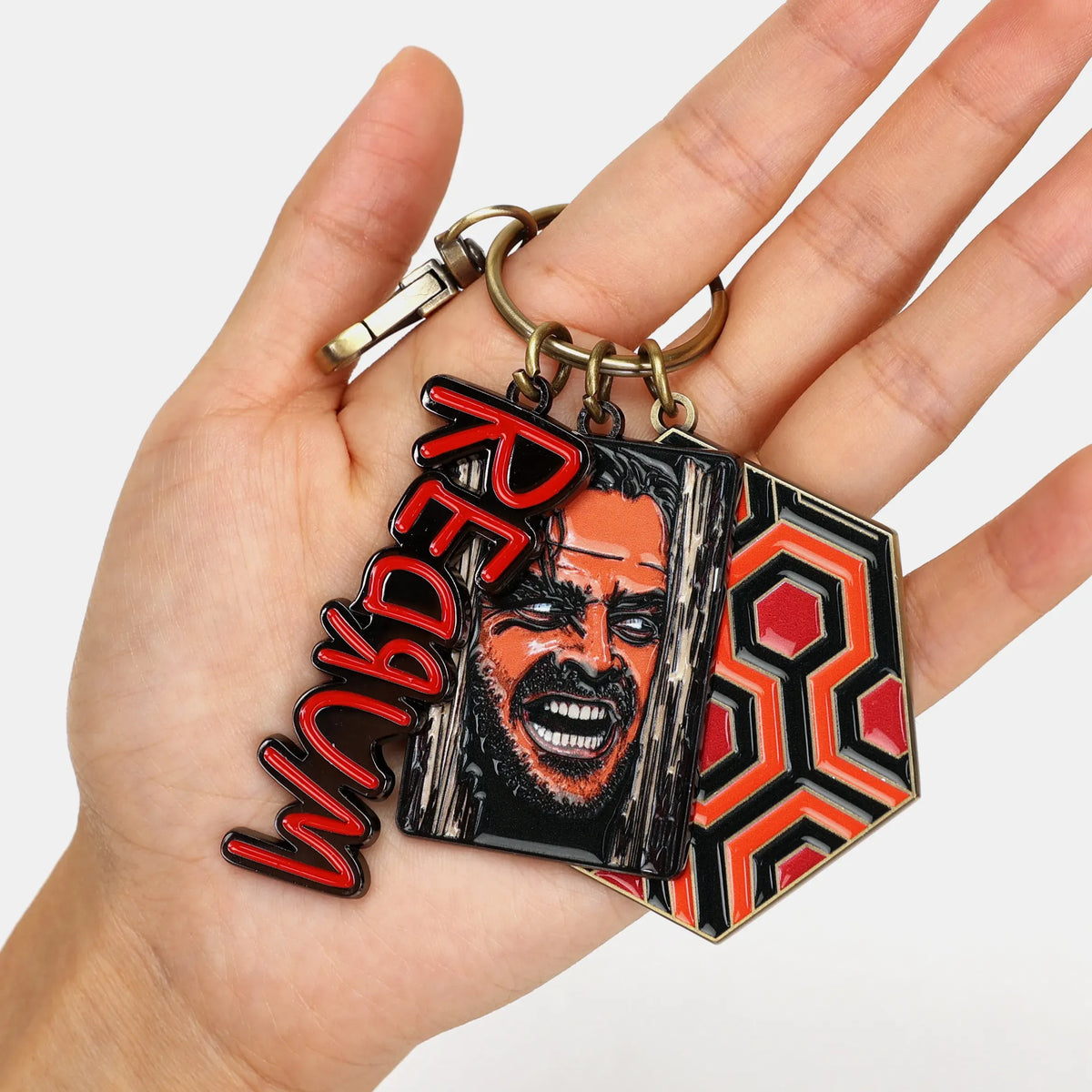 ''The Shining'' Inspired Keychain & Bag Charm | Build Your Own three pieces
