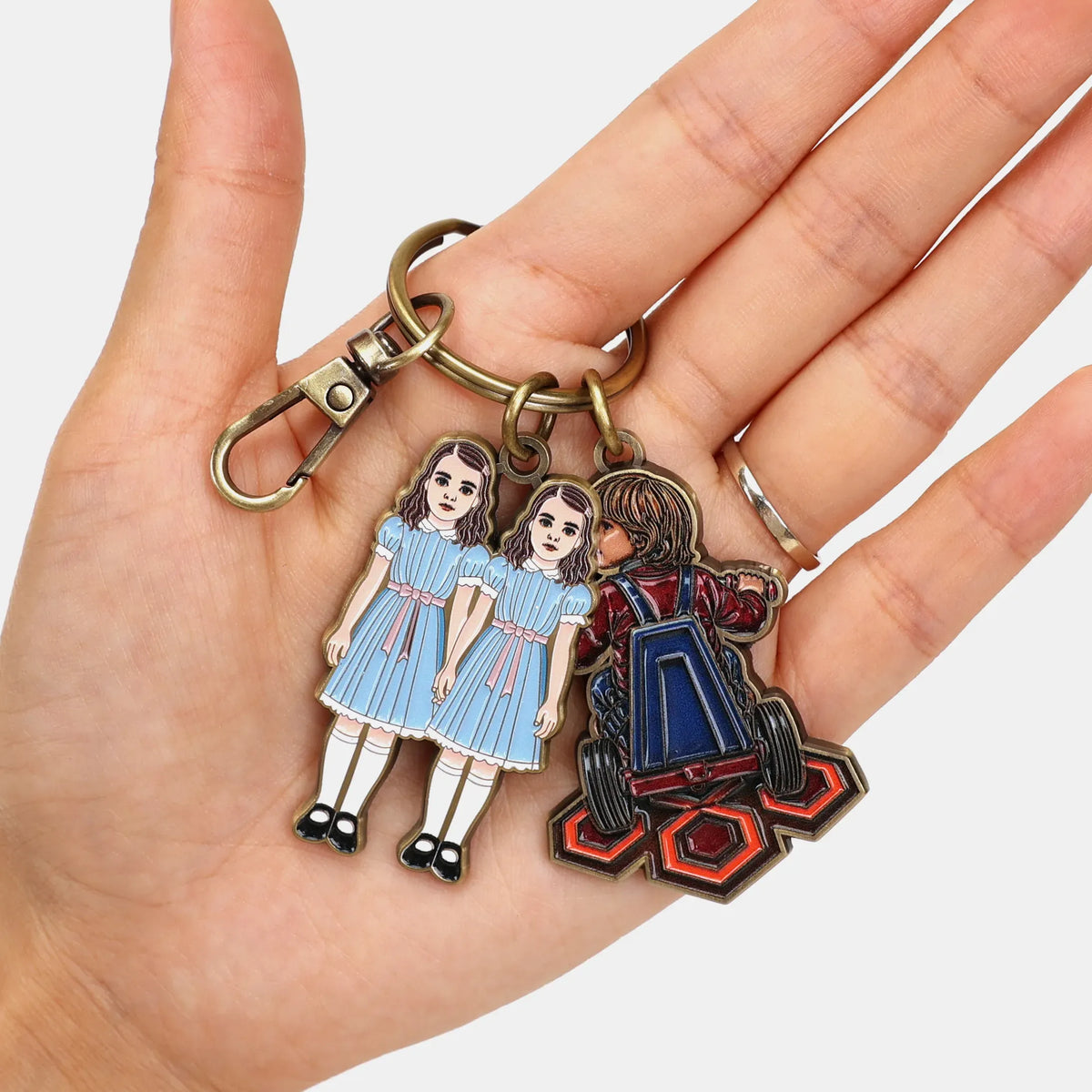 ''The Shining'' Inspired Keychain & Bag Charm | Build Your Own two pieces