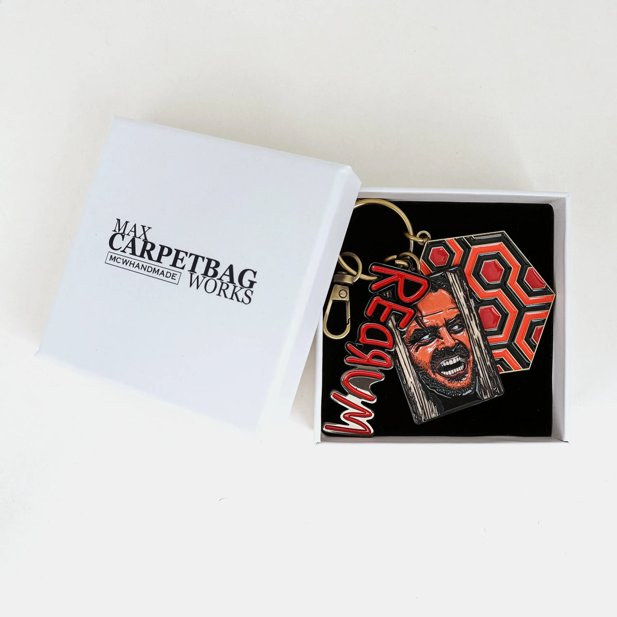 ''The Shining'' Inspired Keychain & Bag Charm | Build Your Own three packaged