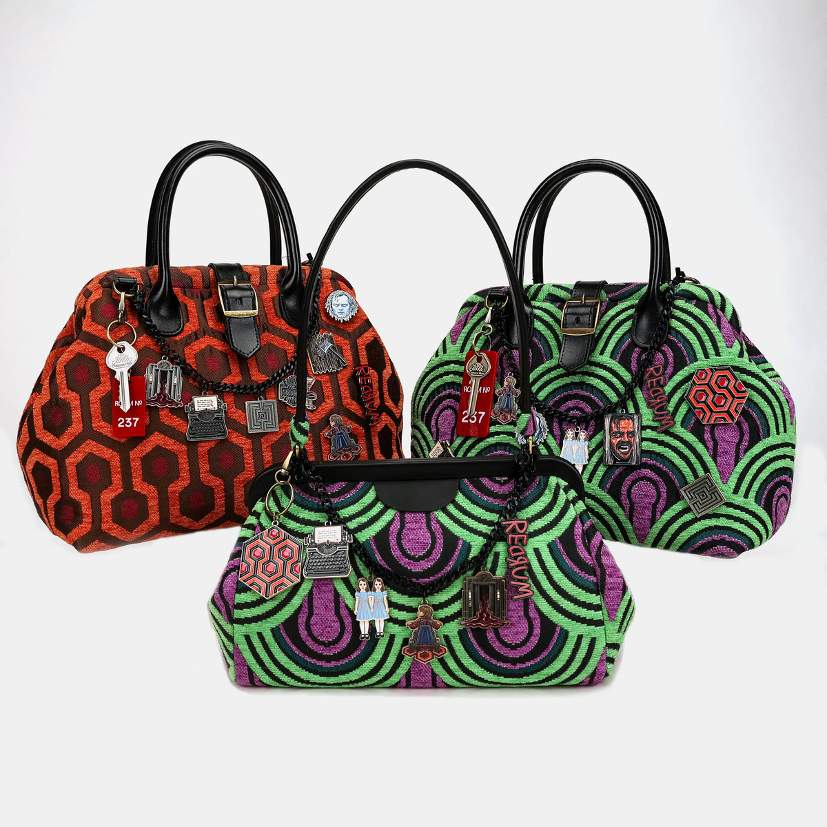 Custom ''The Shining'' Inspired Bag Charm Chain | Choose 5 Charms collection