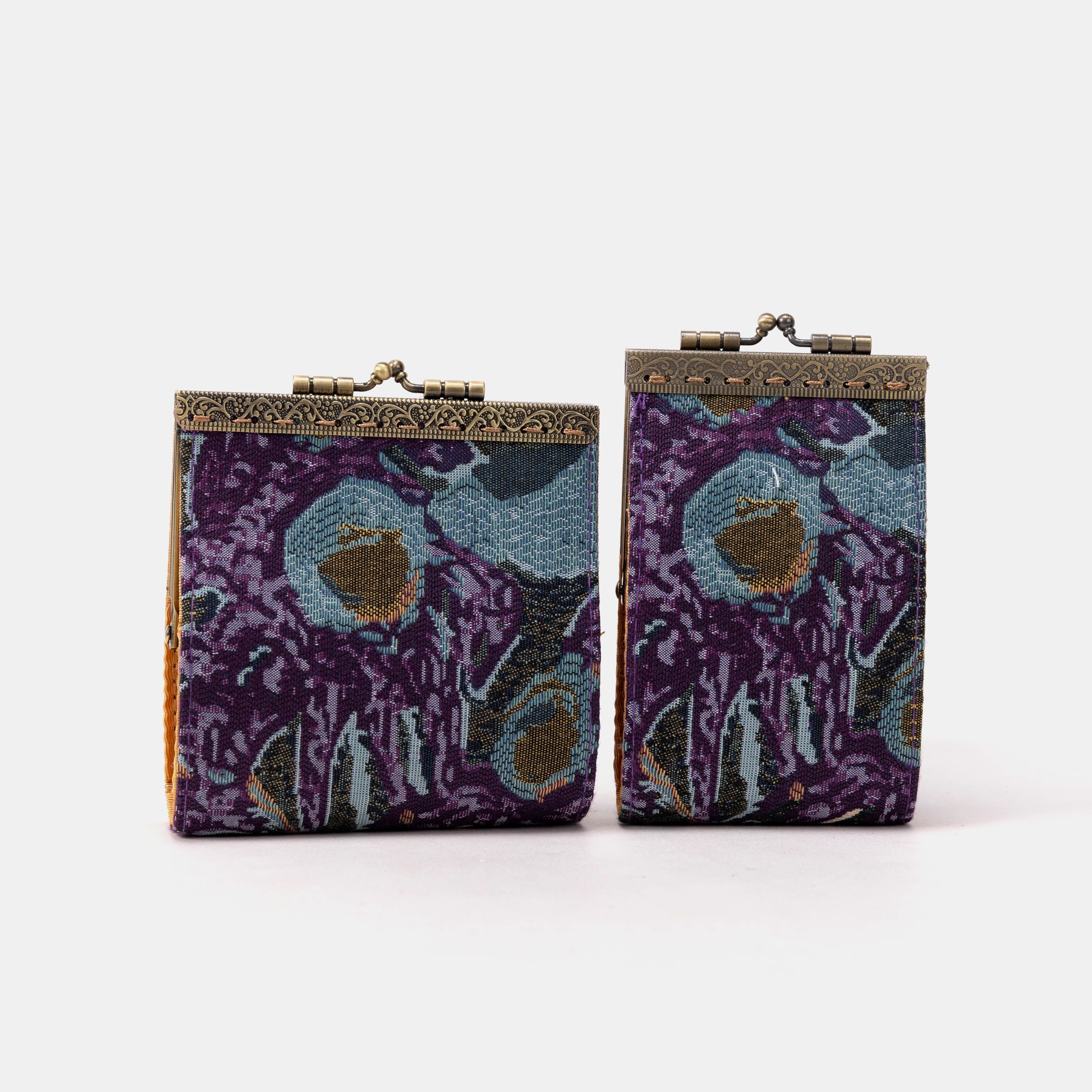 Abstract Blue Card Wallet