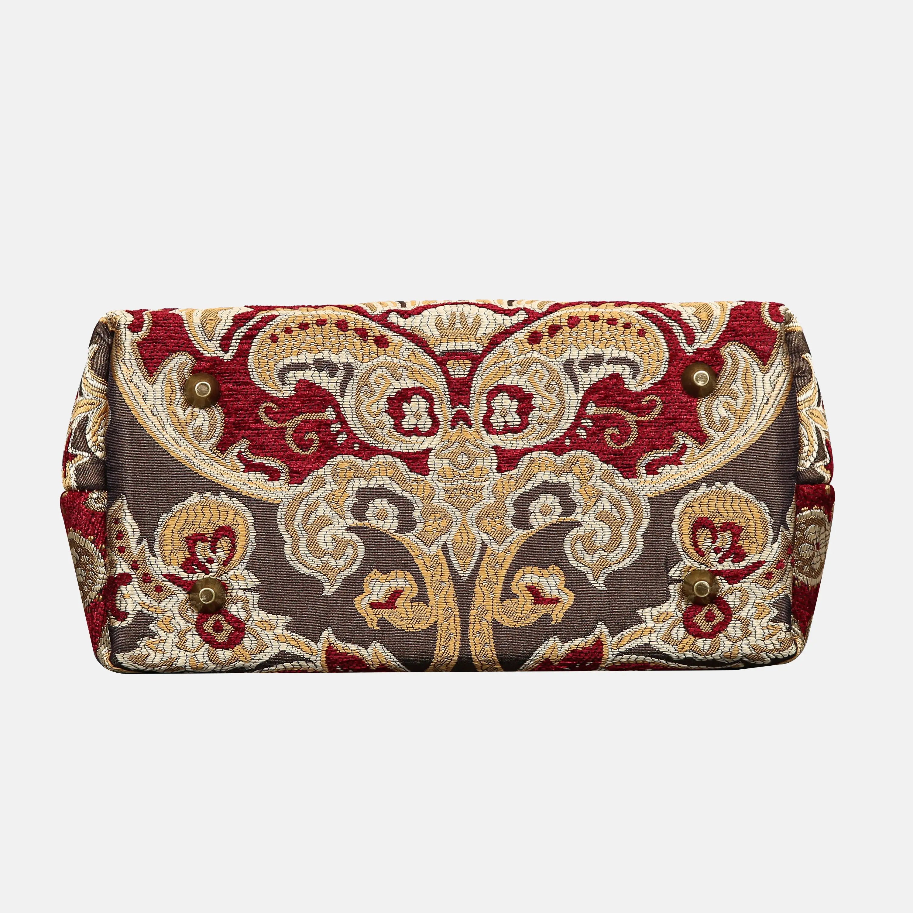 Cammino Gold Carpet Satchel carpet bag MCW Handmade of America bottom
