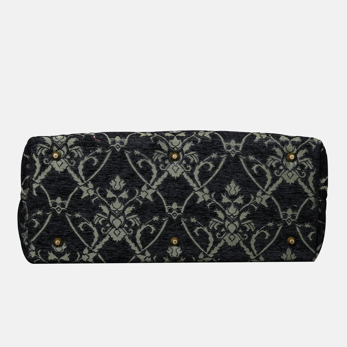 Carnaby Black Dark Green Mary Poppins Weekender Carpetbag of America bottom