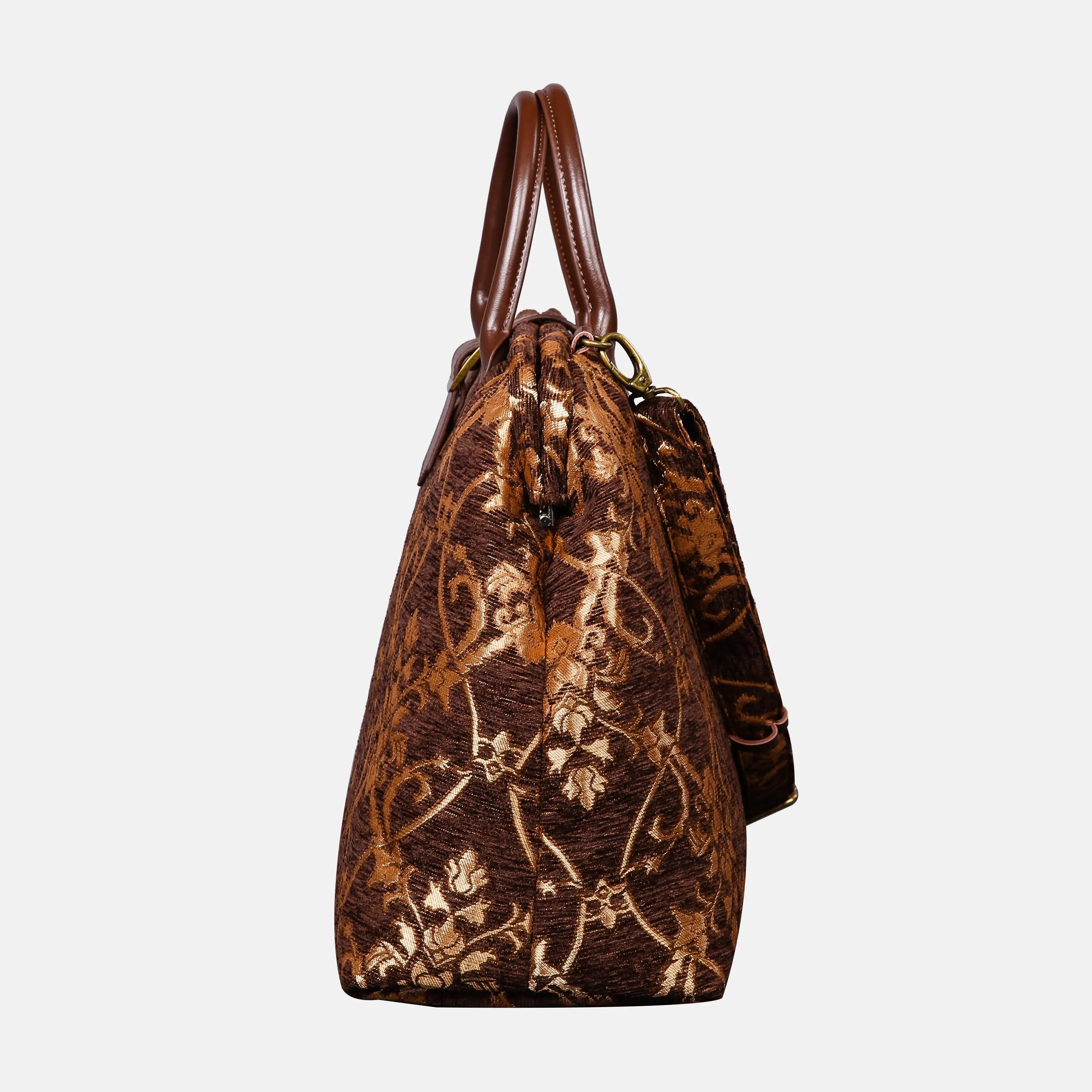 Carnaby Coffee Mary Poppins Weekender Carpetbag of America side