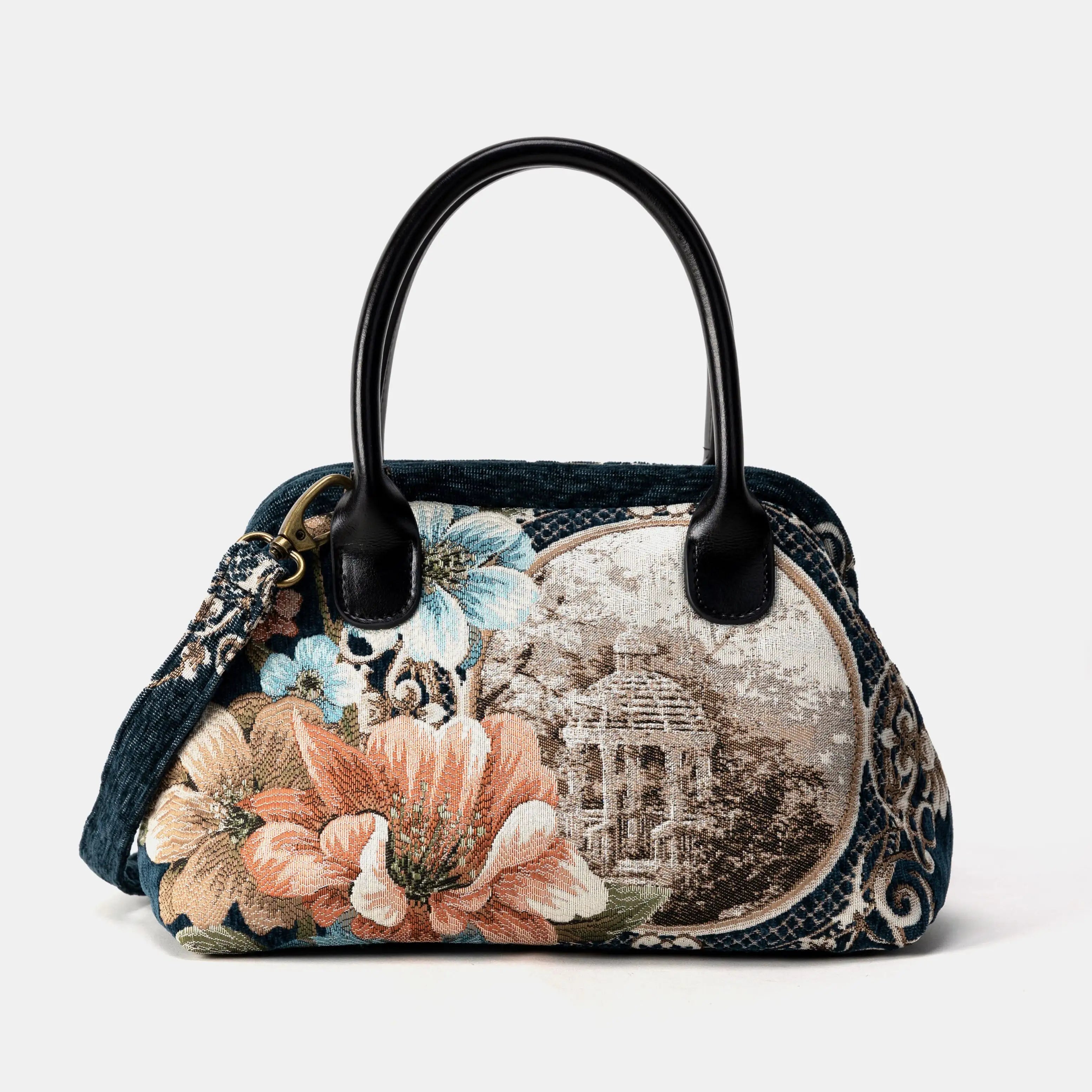 Chateau Cyprus Green Carpet Satchel Carpetbag of America main